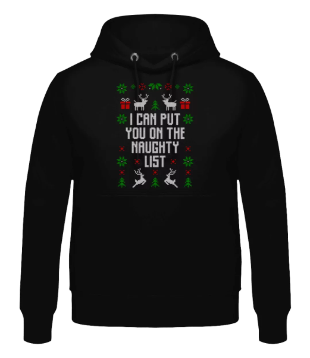 I Can Put You On The Naugthy List · Männer Hoodie günstig online kaufen