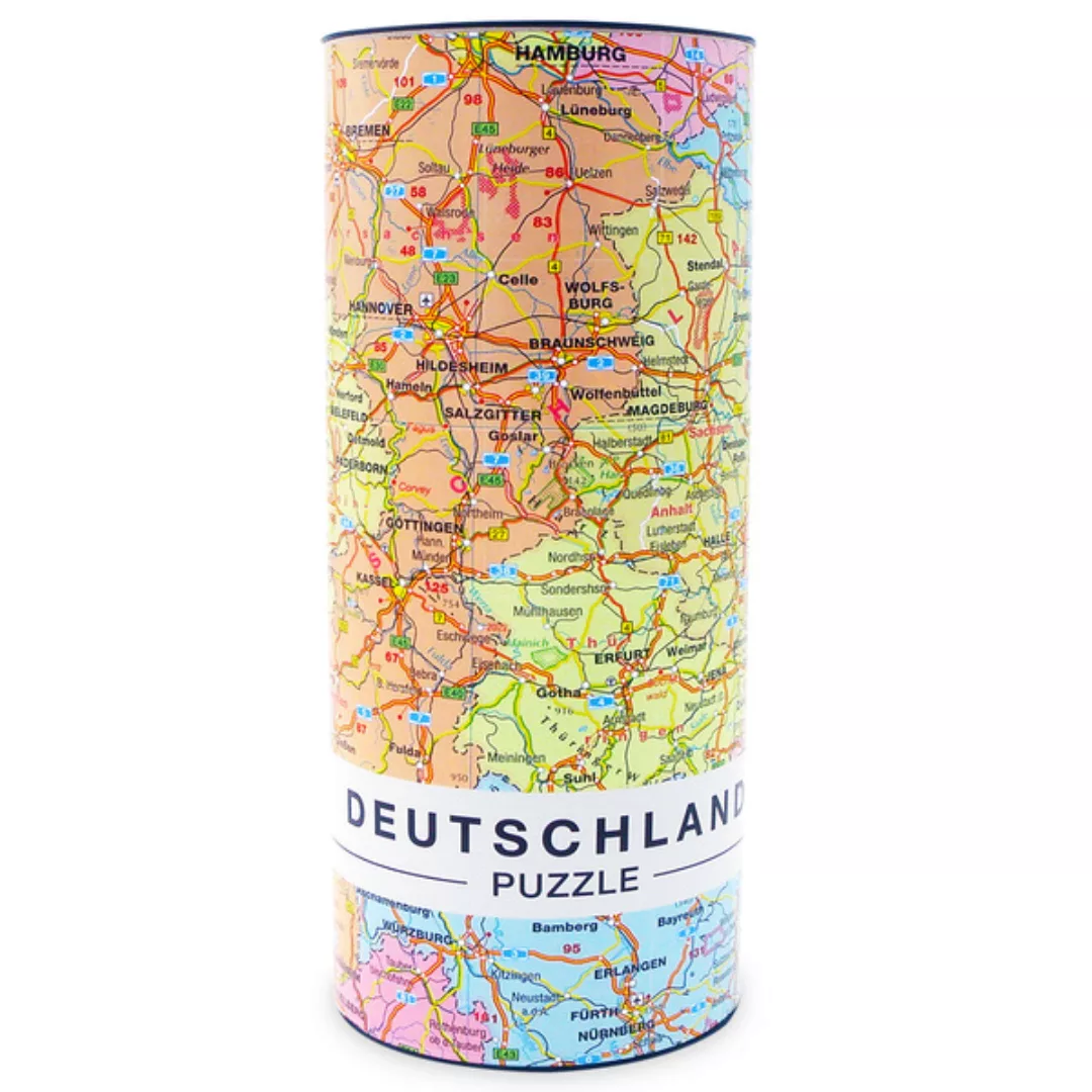 Deutschlandkarte Bundesländer, Puzzle 1000 Teilen, Deutschland Puzzle günstig online kaufen