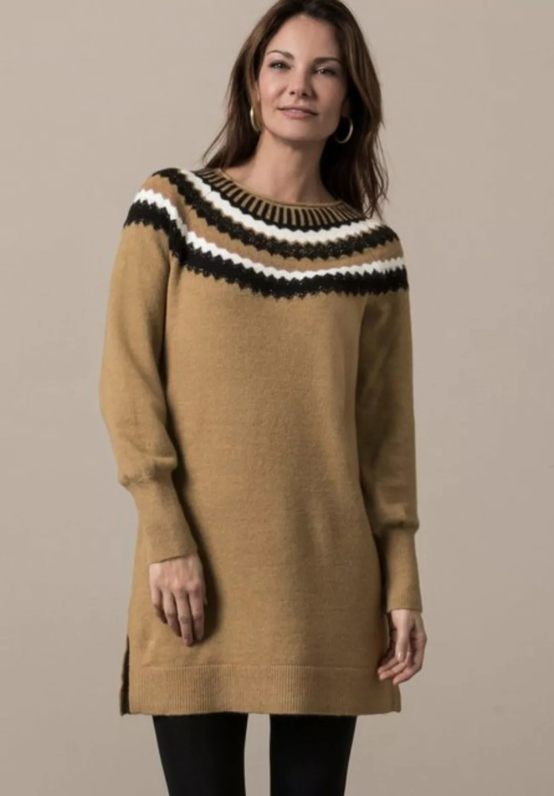 bianca Strickpullover OTIS in moderner, verlängerter Form mit coolem Design günstig online kaufen