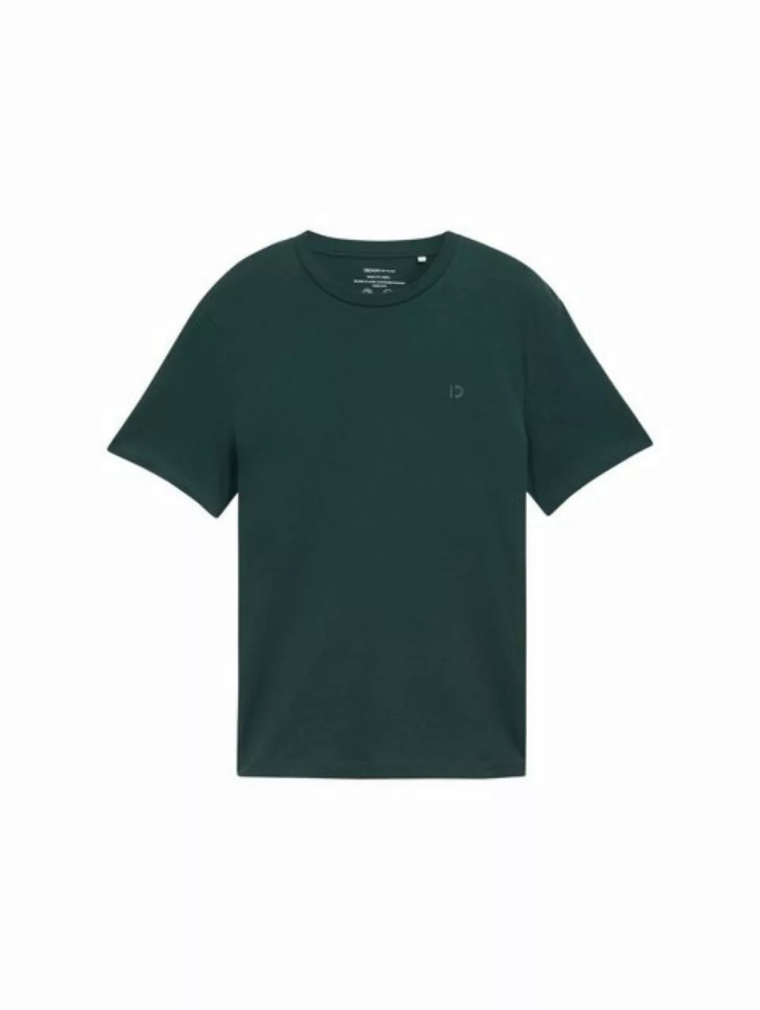 TOM TAILOR Denim T-Shirt Basic T-Shirt aus Bio-Baumwolle günstig online kaufen