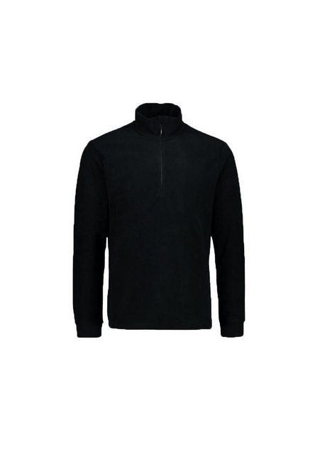 CMP Langarmshirt CMP Herren Fleecerolli Half Zip 3G28037N schwarz günstig online kaufen