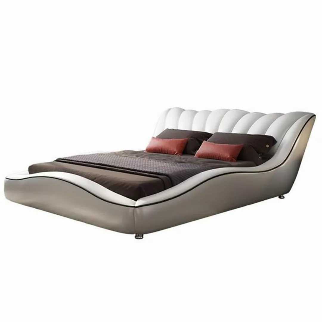 JVmoebel Bett Luxus Doppel Schlafzimmer Holz Textil Betten 180x200 Bett günstig online kaufen