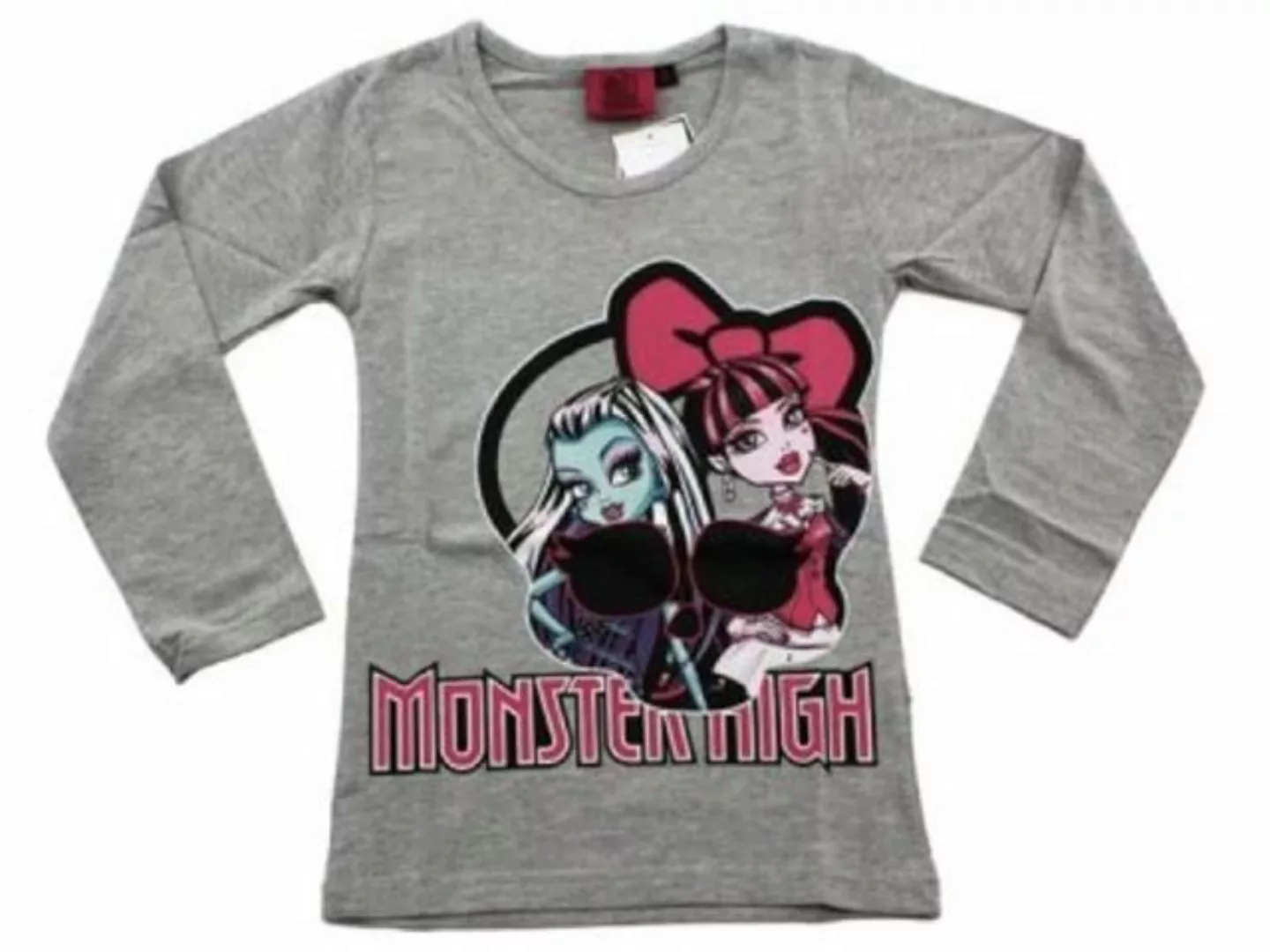 Monster High Langarmshirt Totenkopf günstig online kaufen