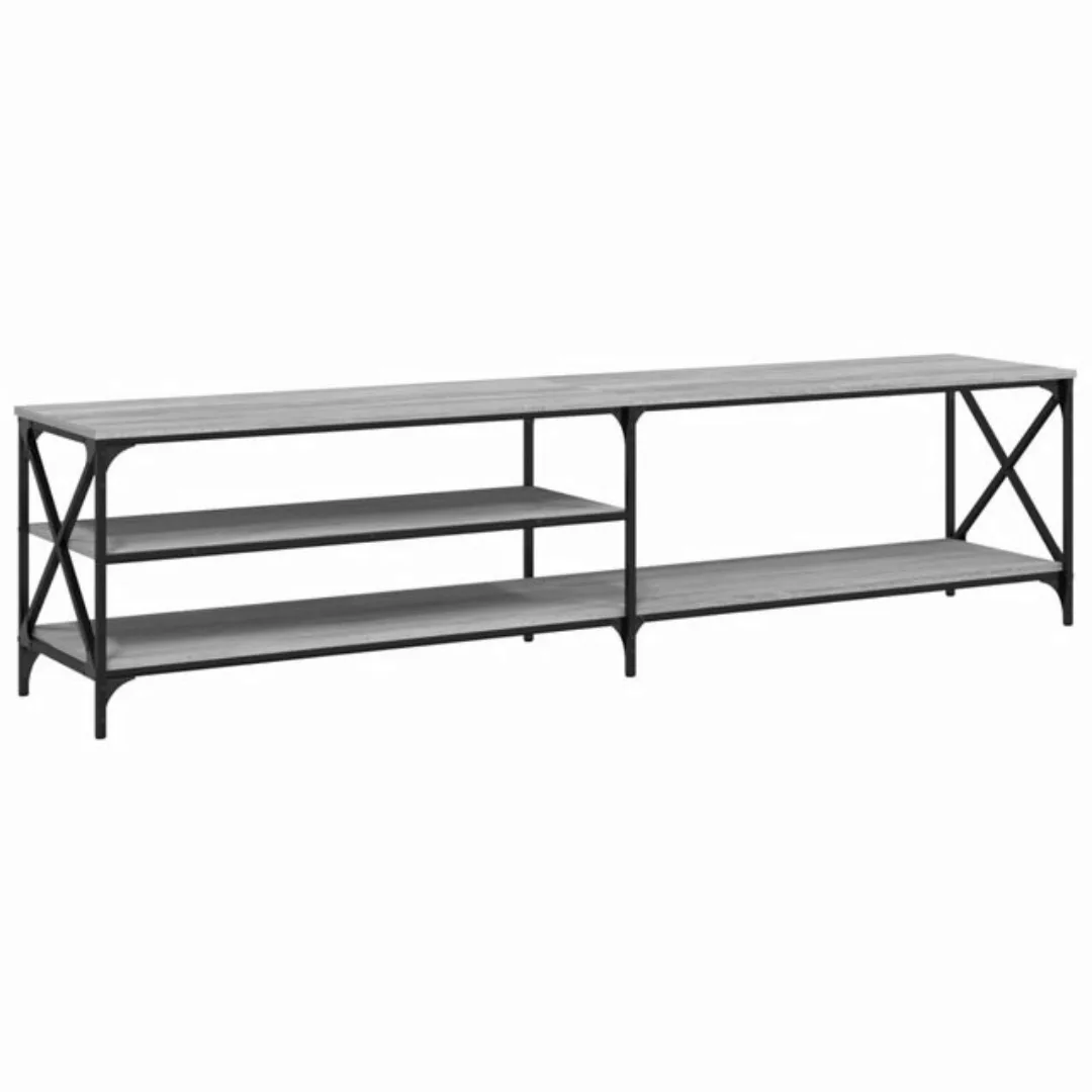 vidaXL Schrankmodule TV-Schrank Grau Sonoma 200x40x50 cm Holzwerkstoff und günstig online kaufen