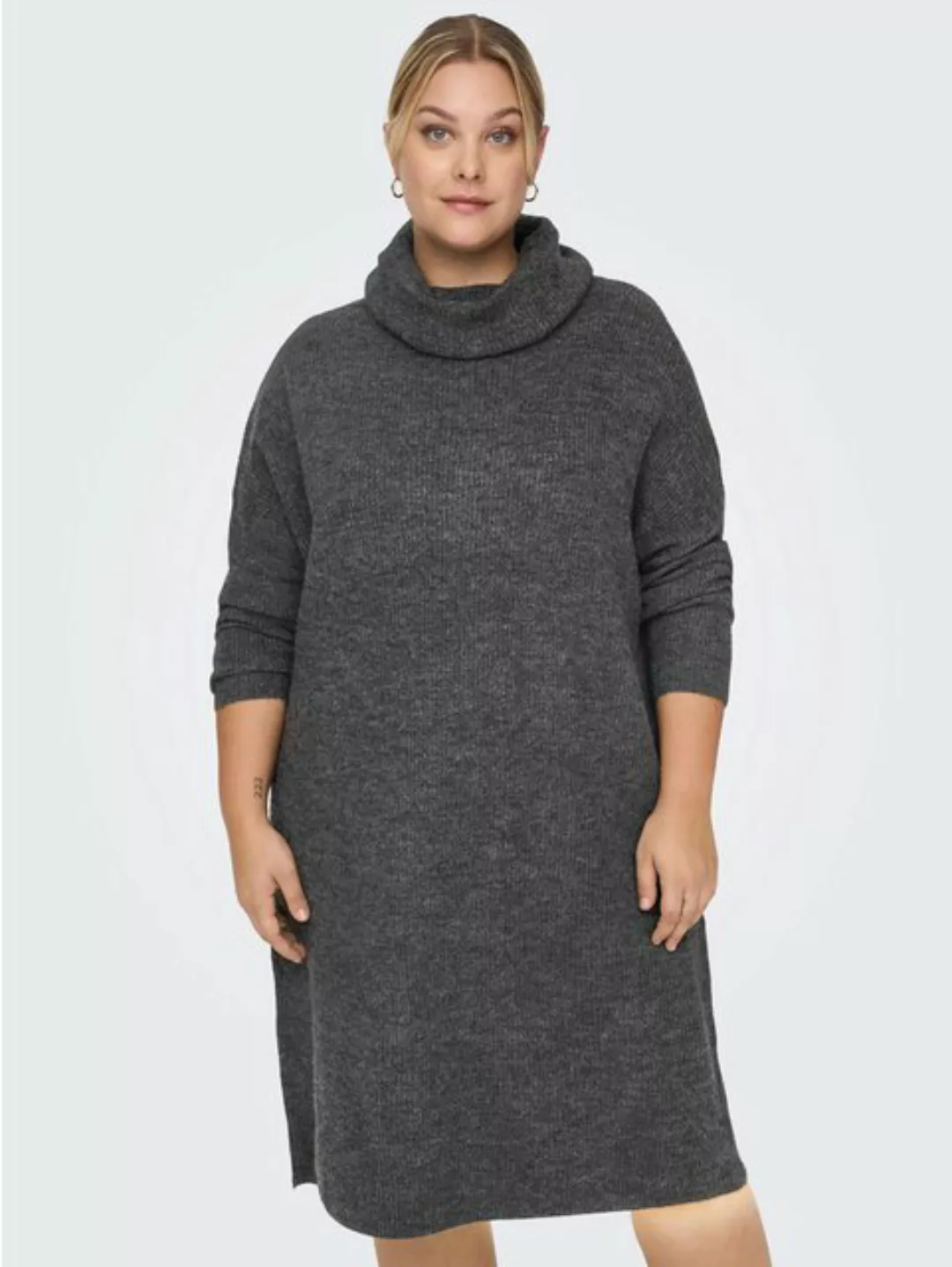 ONLY CARMAKOMA Strickkleid "CARJANA L/S COWLNCK DRESS WOOL KNT" günstig online kaufen