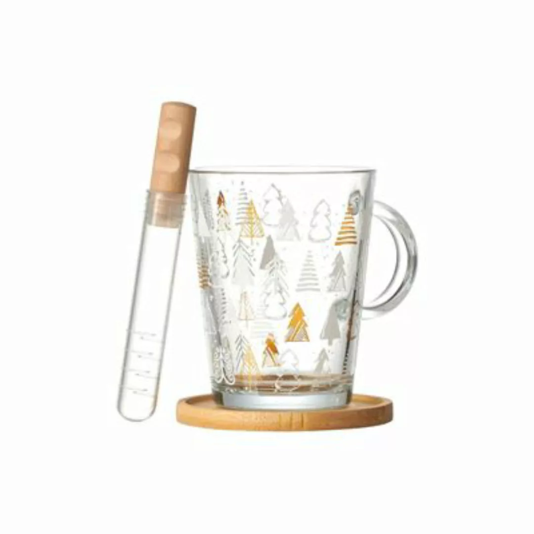 Ritzenhoff & Breker Tree Winter Teeglas mit Untersetzer und Teesieb 3-teili günstig online kaufen
