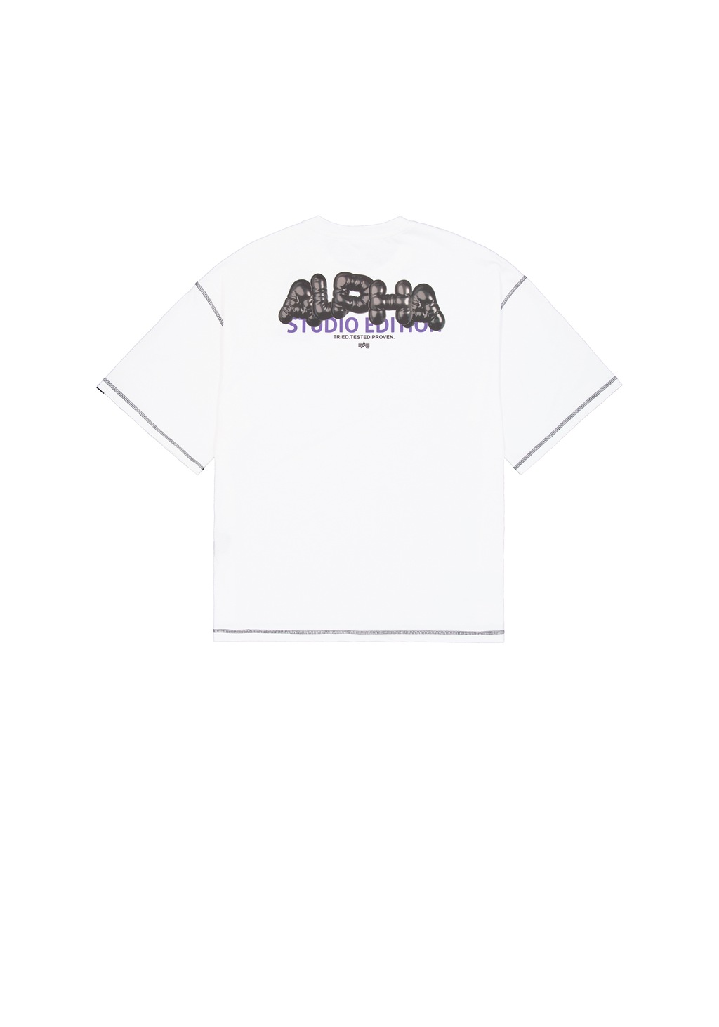 Alpha Industries T-Shirt "Studio Bubble Backprint T-Shirt T-Shirt" günstig online kaufen