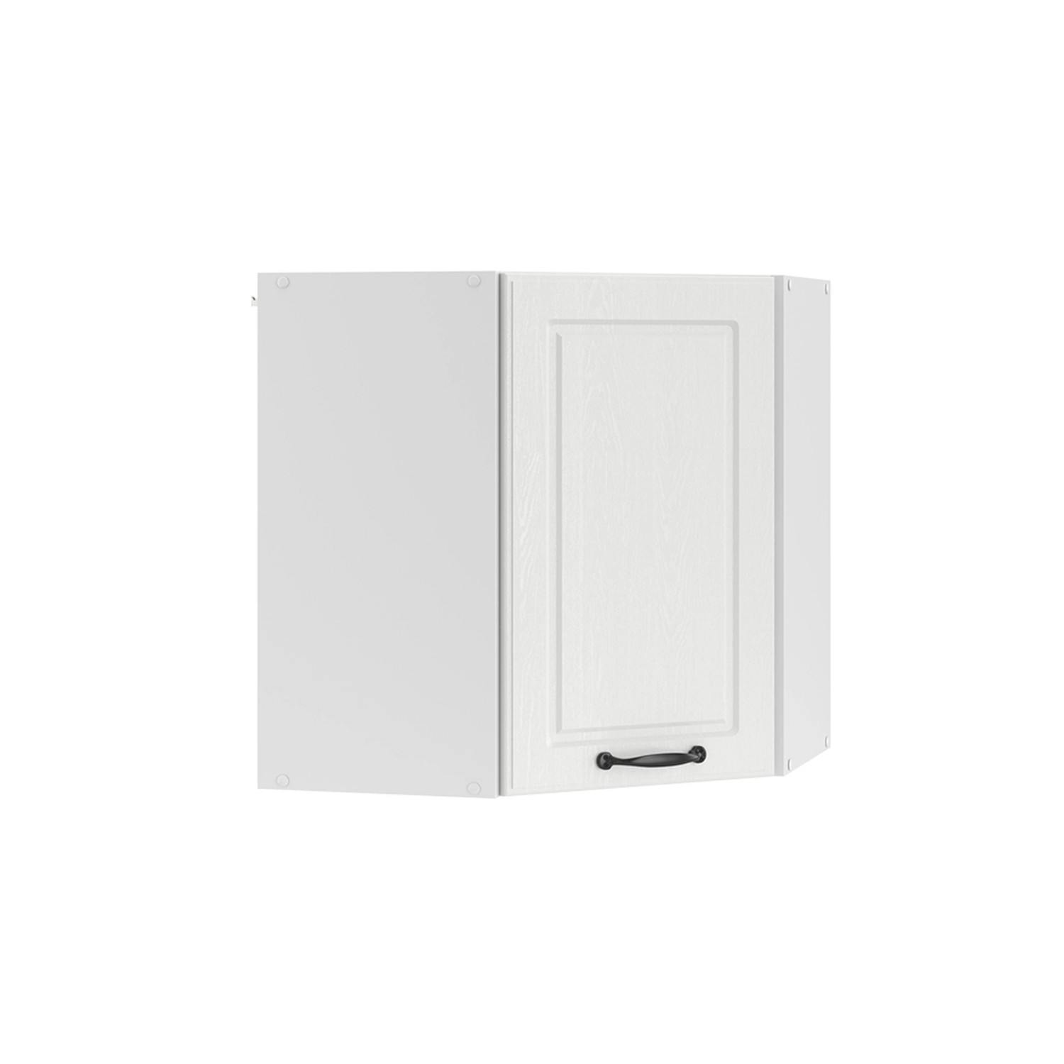 Vicco Eckhängeschrank R-Line, Weiß Landhaus/Weiß, 57 günstig online kaufen