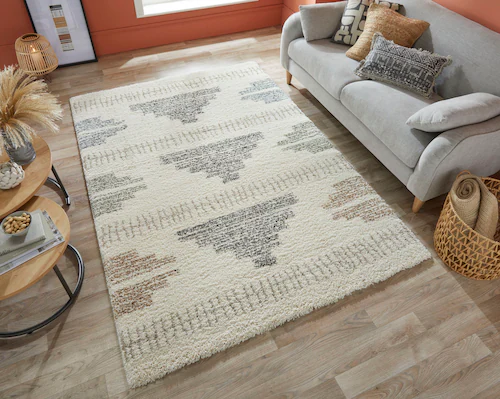 FLAIR RUGS Hochflor-Teppich »Zane«, rechteckig günstig online kaufen