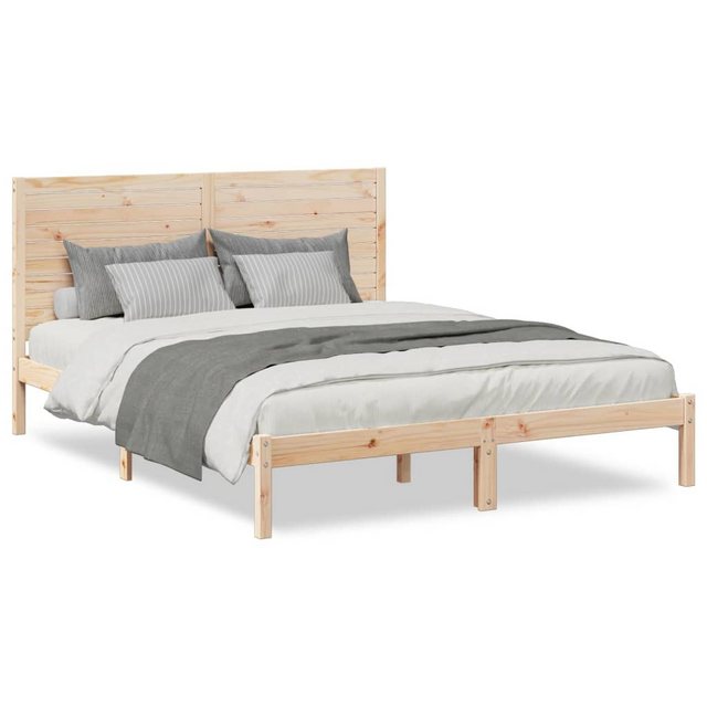 vidaXL Bett, Massivholzbett Extra Lang ohne Matratze 160x210 cm günstig online kaufen