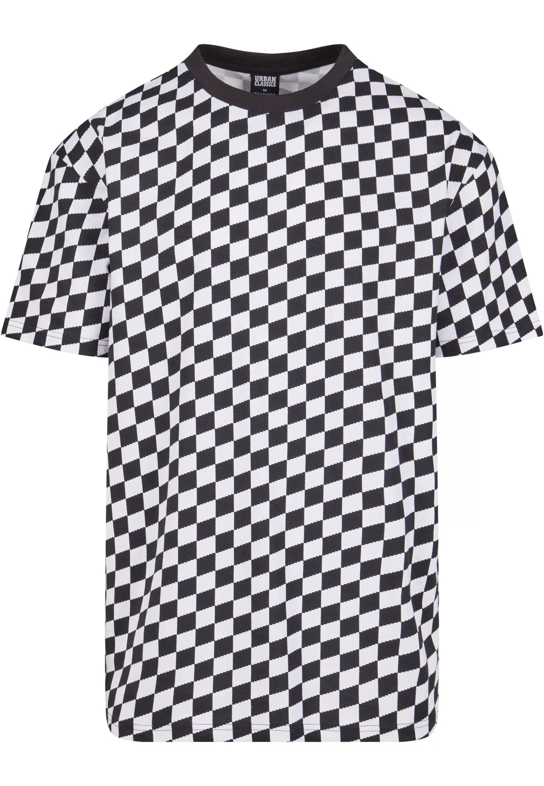 URBAN CLASSICS Langarmhemd "Urban Classics Herren Oversized Check Tee", (1 günstig online kaufen