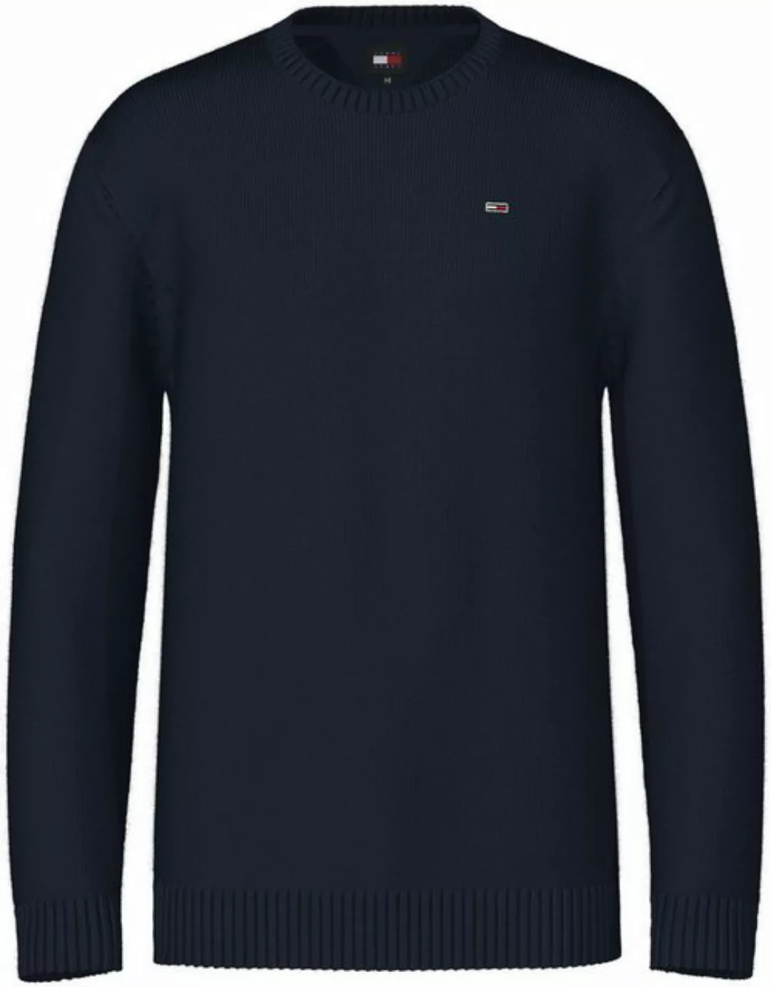 Tommy Jeans Strickpullover TJM SLIM ESSNTLS C-NECK SWEATER mit Markenlogo a günstig online kaufen