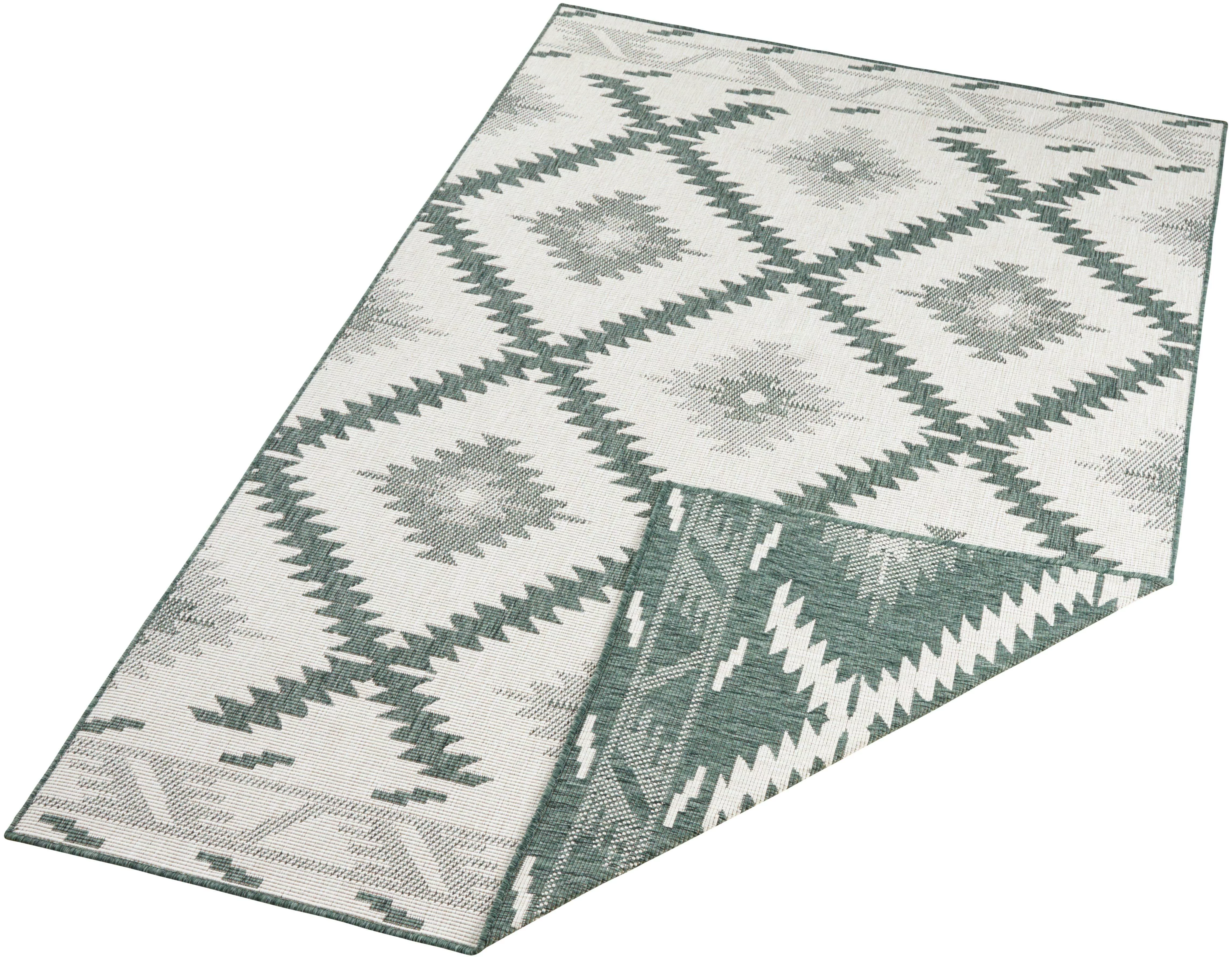 NORTHRUGS Teppich »Malibu Wendeteppich«, rechteckig, 5 mm Höhe, In-& Outdoo günstig online kaufen