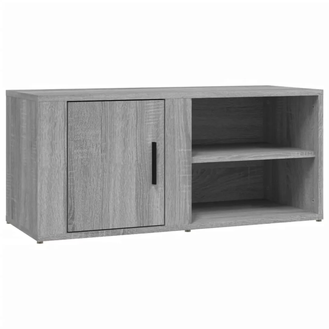 Vidaxl Tv-schrank Grau Sonoma 80x31,5x36 Cm Holzwerkstoff günstig online kaufen