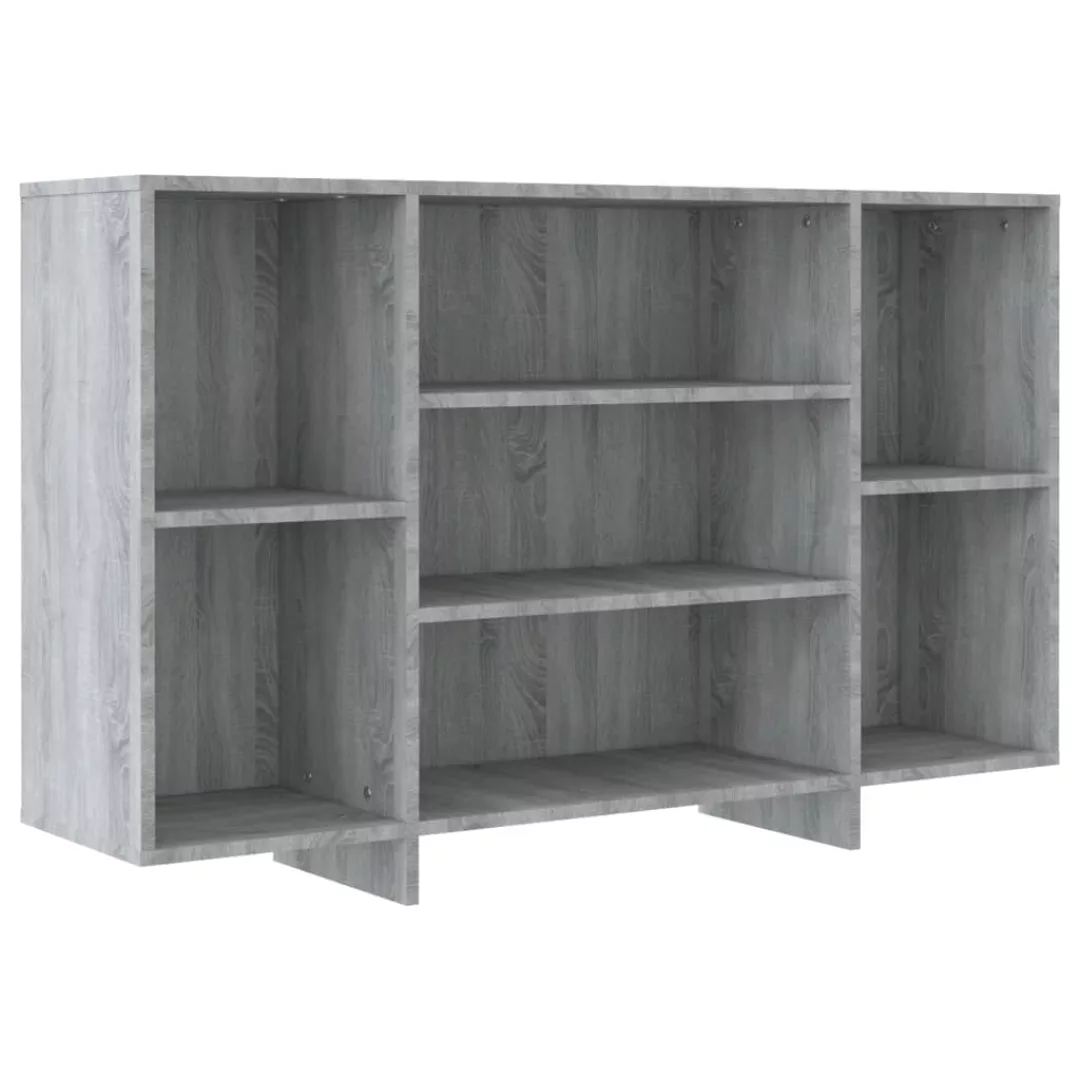 Vidaxl Sideboard Grau Sonoma 120x30x75 Cm Spanplatte günstig online kaufen