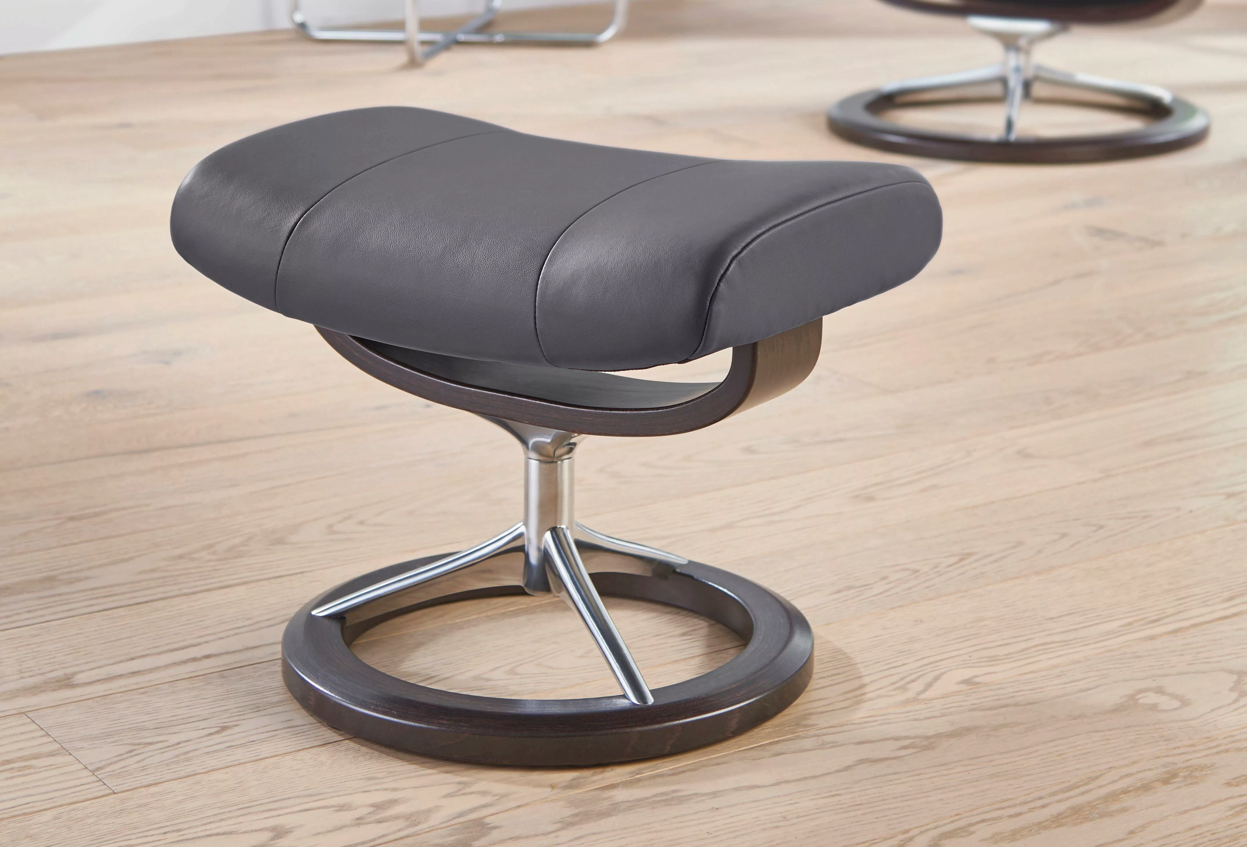 Stressless Hocker "Garda", mit Signature Base, Gestell Wenge günstig online kaufen