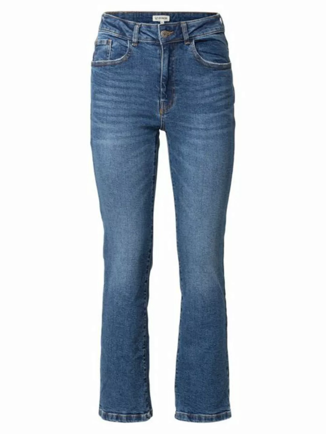 System Action 7/8-Jeans Blues (1-tlg) Plain/ohne Details günstig online kaufen