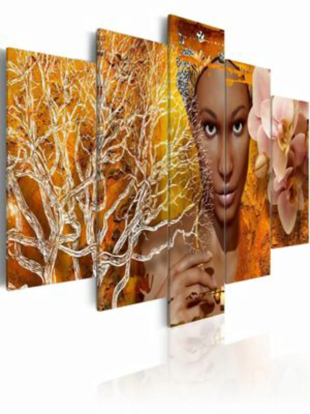 artgeist Wandbild Geschichten aus Afrika mehrfarbig Gr. 200 x 100 günstig online kaufen