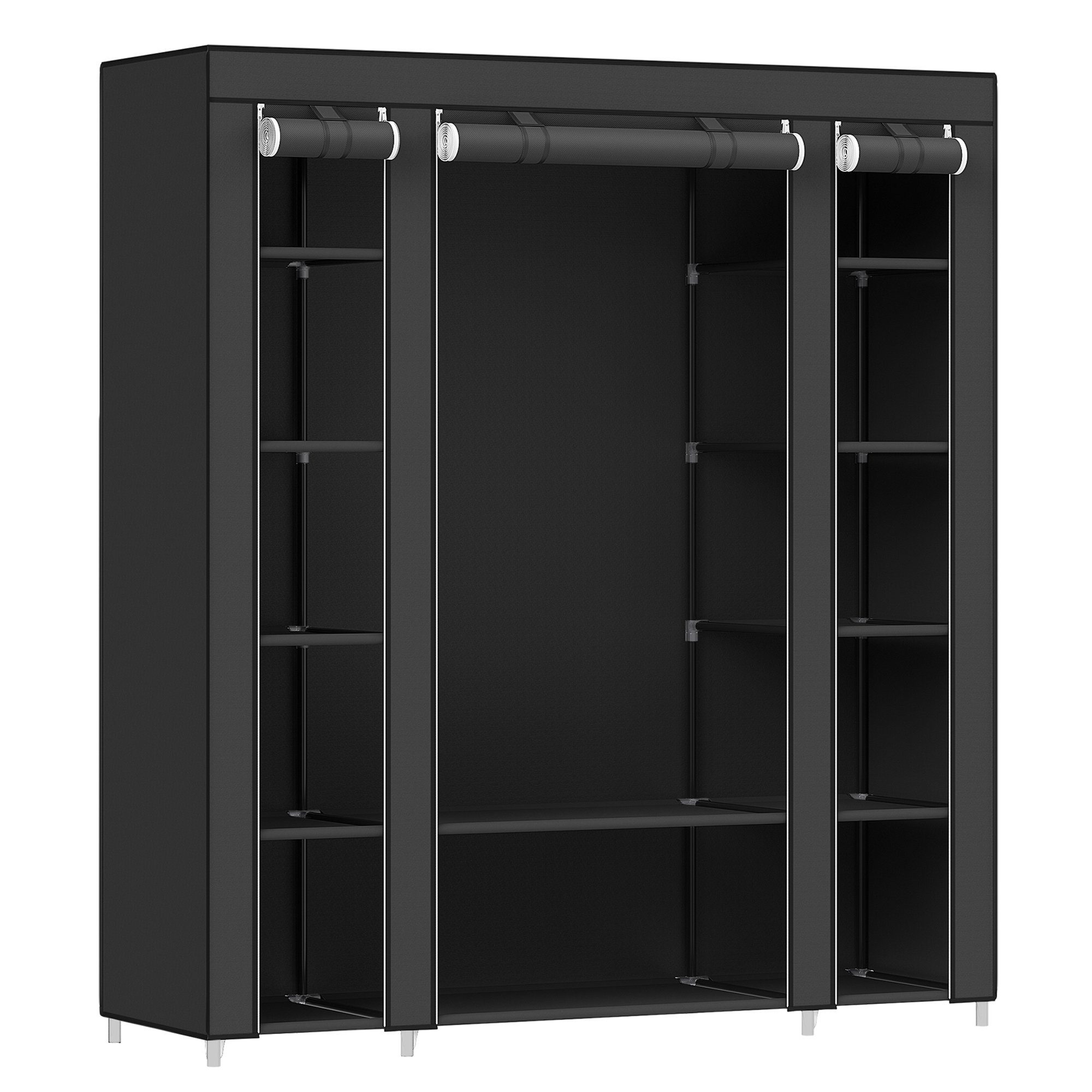 SONGMICS Kleiderschrank Stoffschrank mit Überzug aus günstig online kaufen