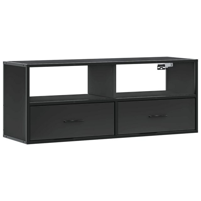 vidaXL TV-Schrank TV-Schrank Schwarz 100x31x39,5 cm Holzwerkstoff und Metal günstig online kaufen