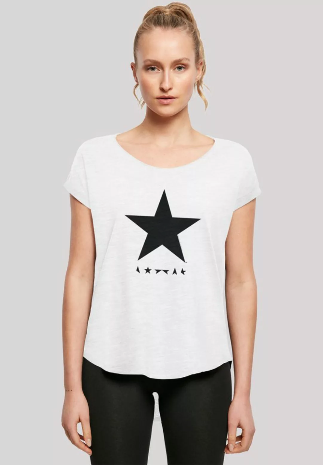 F4NT4STIC T-Shirt David Bowie Star Logo Print günstig online kaufen