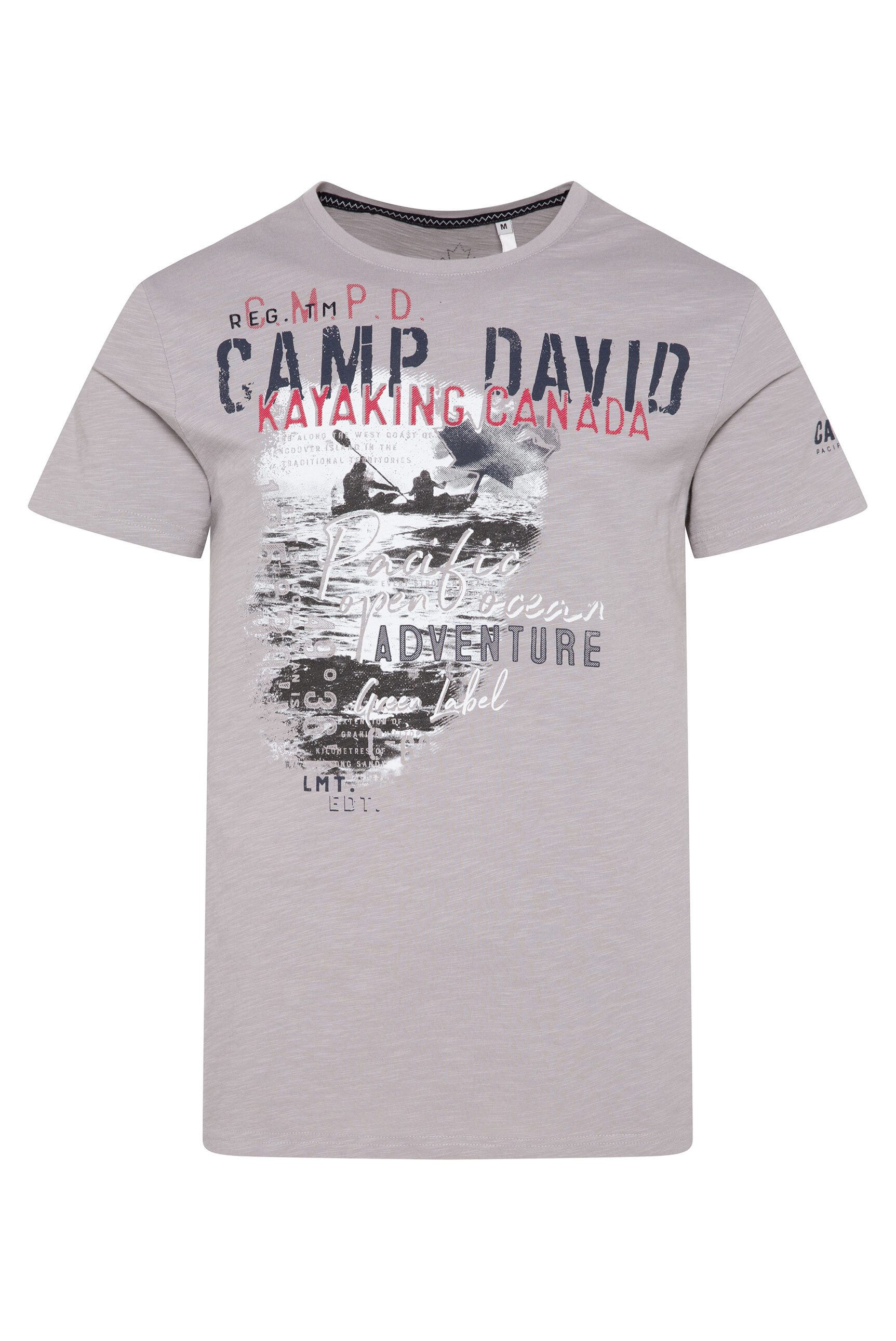 CAMP DAVID Rundhalsshirt, aus Baumwolle günstig online kaufen