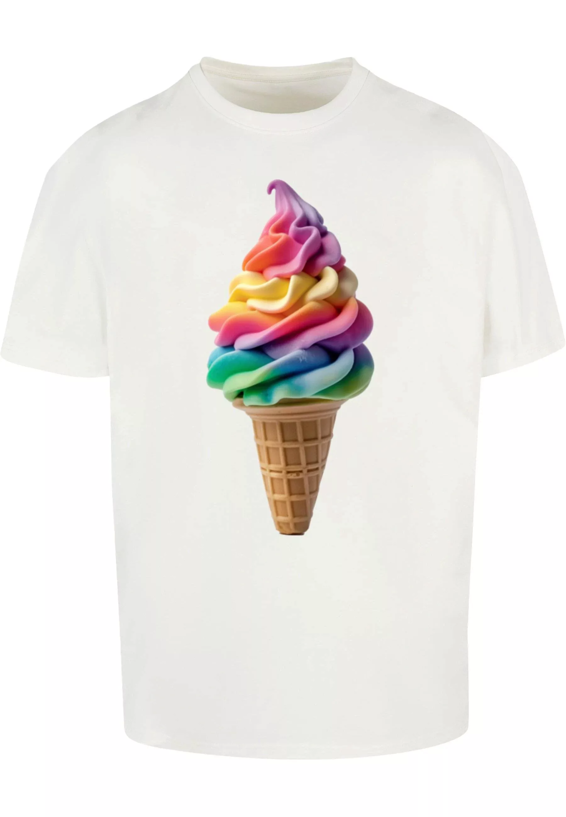 Merchcode T-Shirt "Merchcode Pride Scoops Heavy Oversized T-shirt", (1 tlg. günstig online kaufen