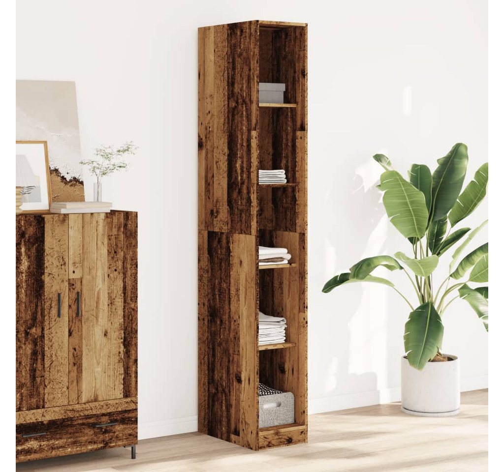 vidaXL Schrankmodule Kleiderschrank Altholz-Optik 30x50x200 cm Holzwerkstof günstig online kaufen