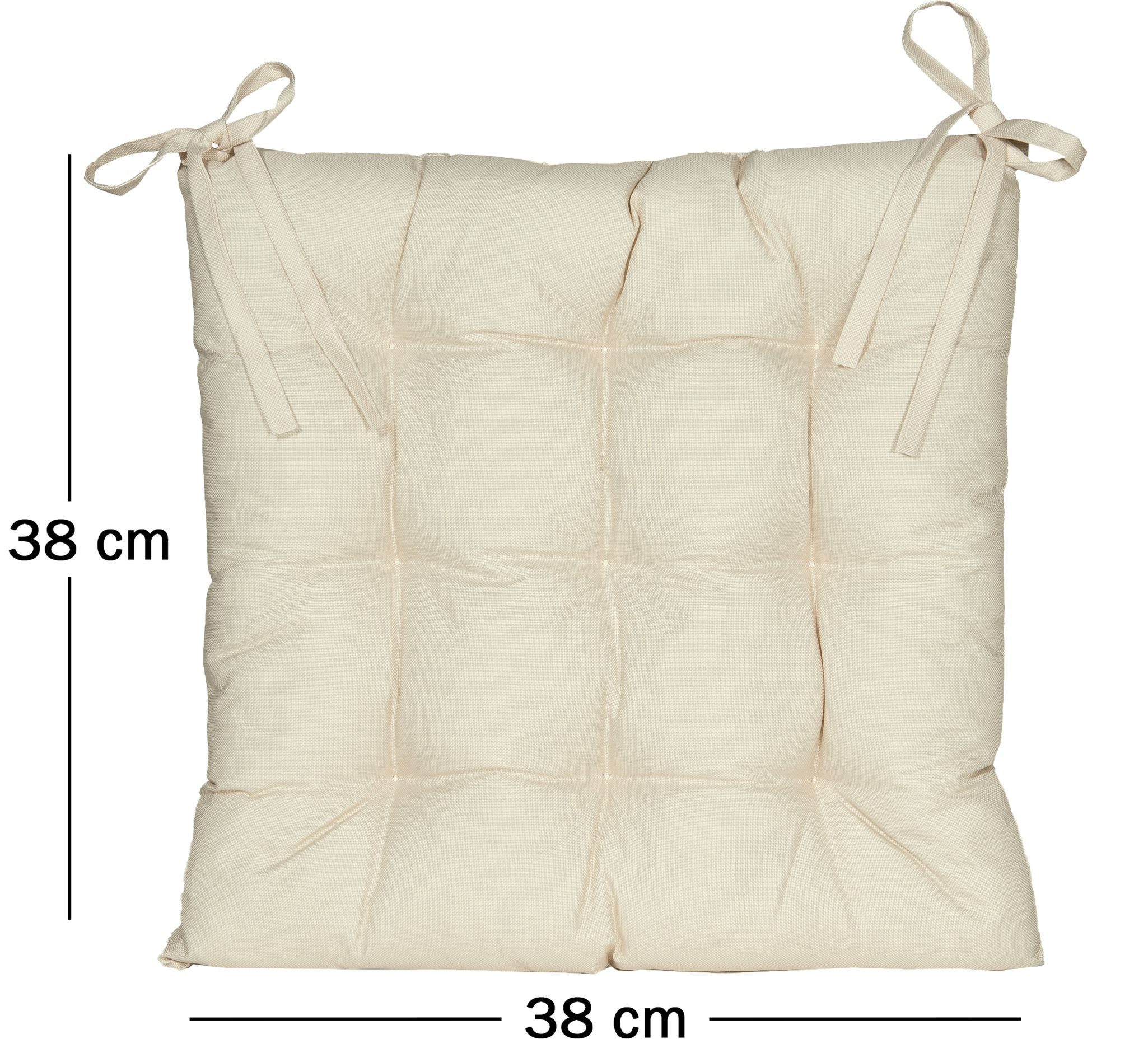 JACK Stuhlkissen JACK Outdoor 38x38cm Sitzkissen günstig online kaufen