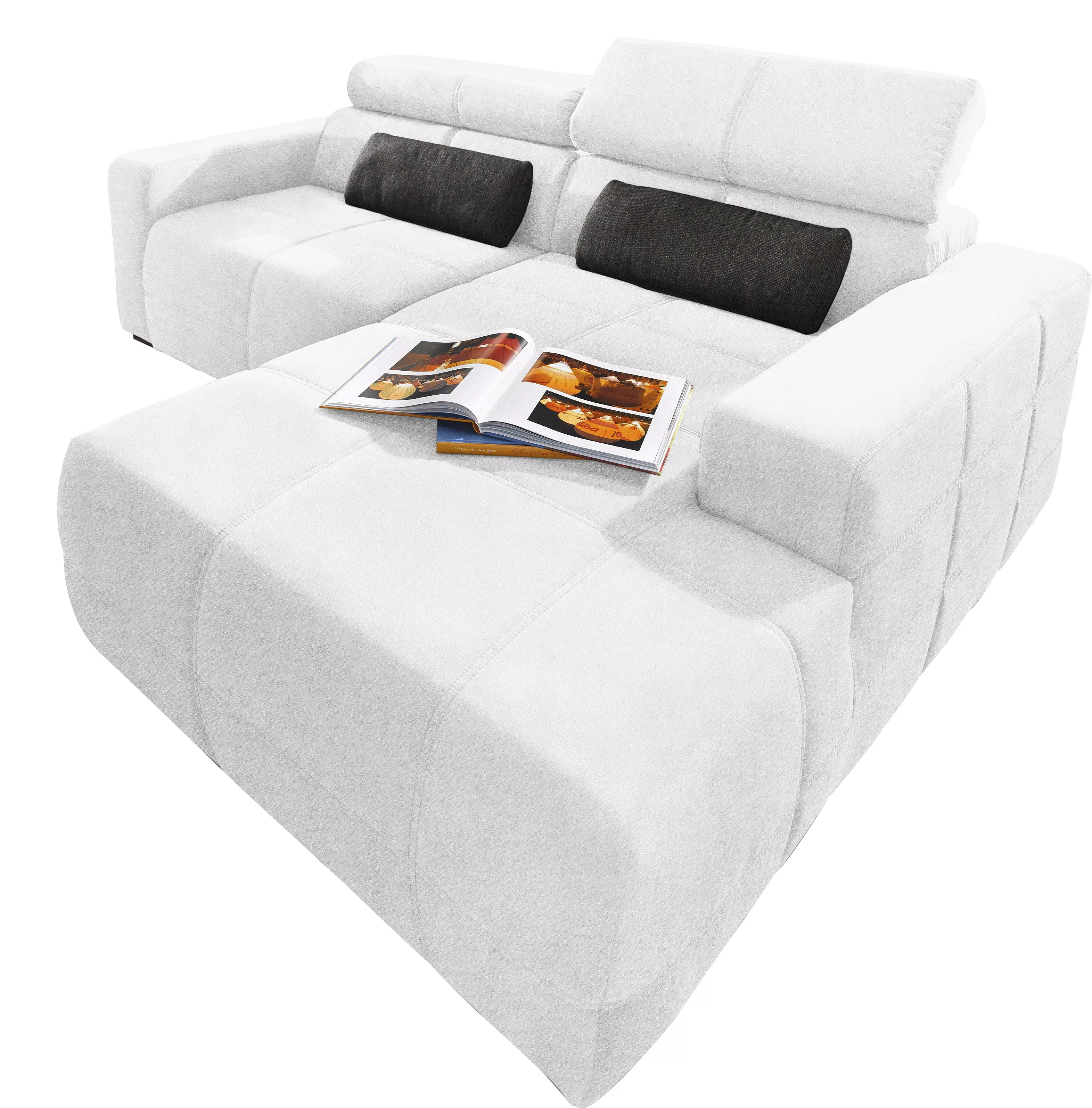 DOMO collection Ecksofa "Brandon kleine Ausführung B/T/H: 214/100/80 cm", M günstig online kaufen