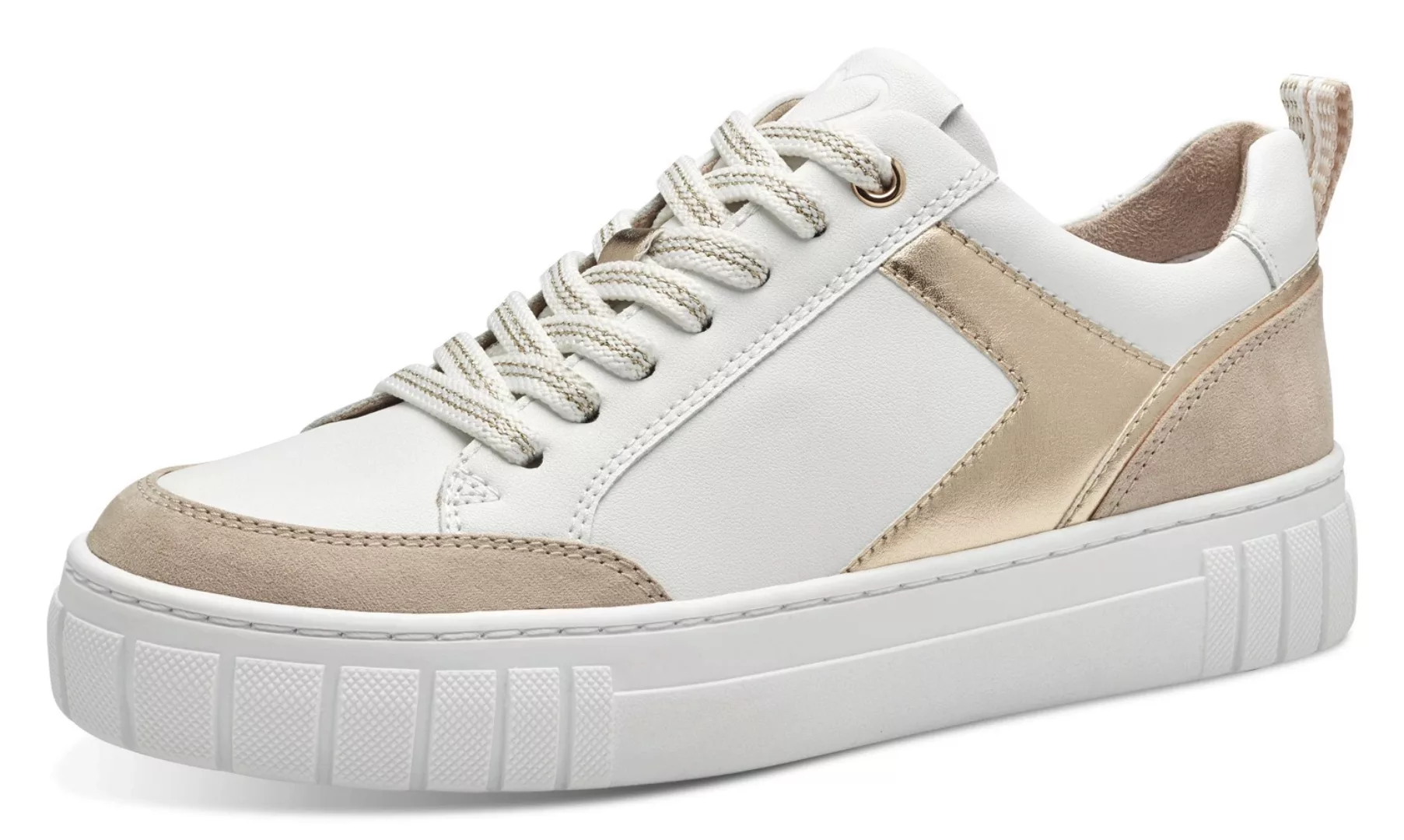 MARCO TOZZI Sneaker, mit goldfarbenen Details günstig online kaufen