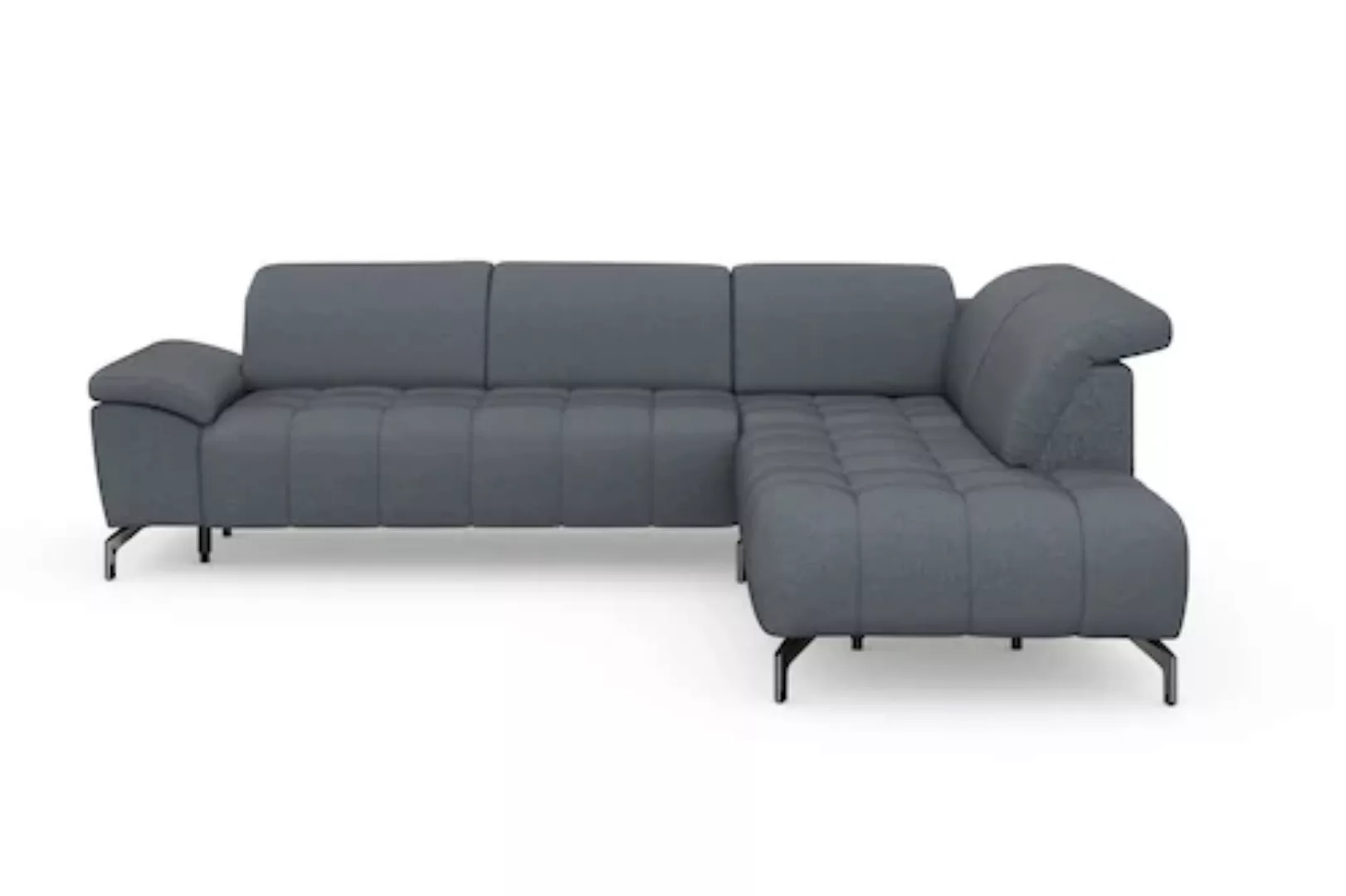 sit&more Ecksofa »Cool L-Form«, wahlweise mit Kopfteilverstellung und Vorzi günstig online kaufen