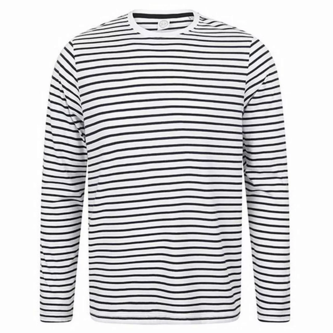 SF Men T-Shirt Unisex Long Sleeved Striped T günstig online kaufen
