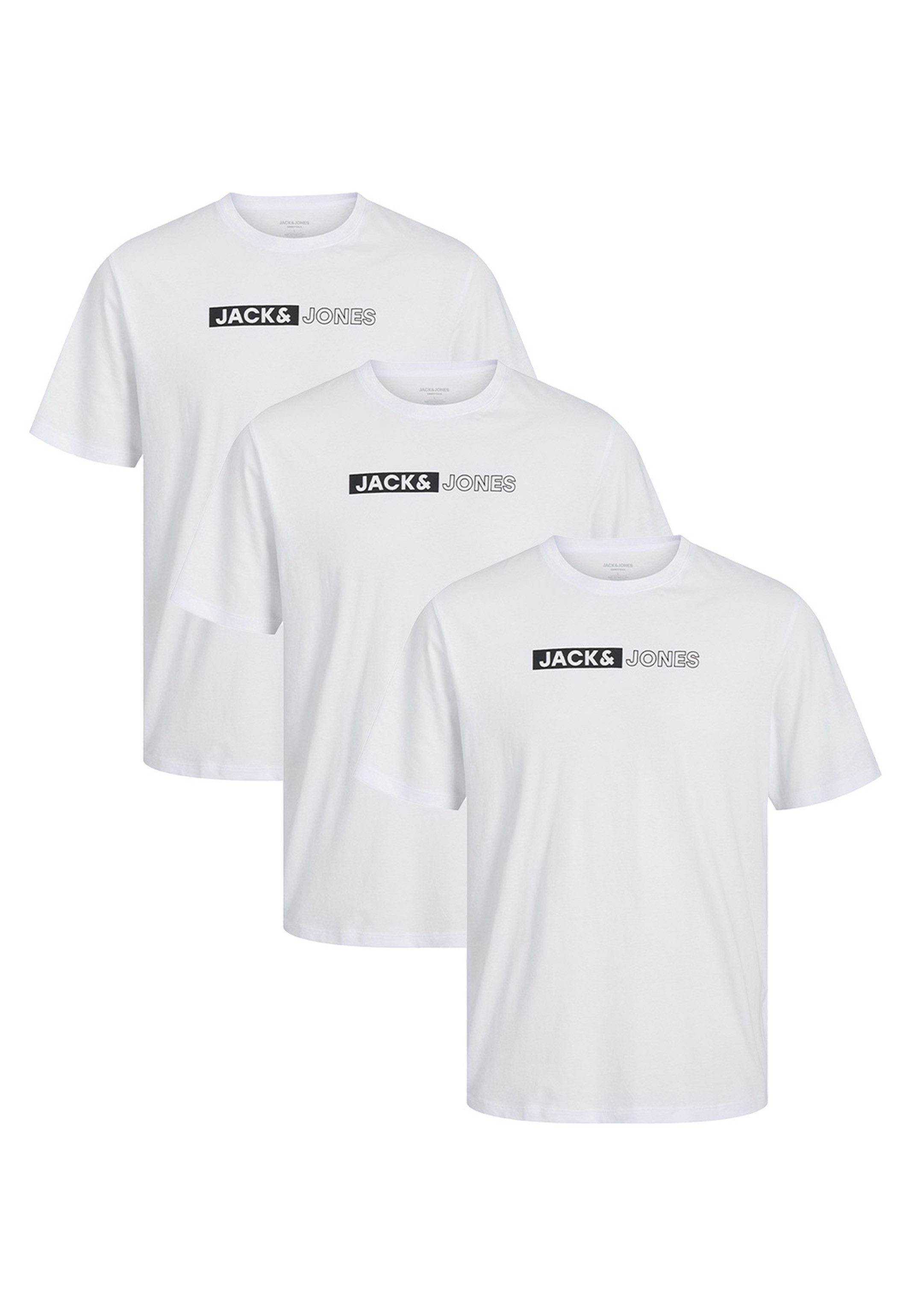 Jack & Jones T-Shirt 3er Pack günstig online kaufen