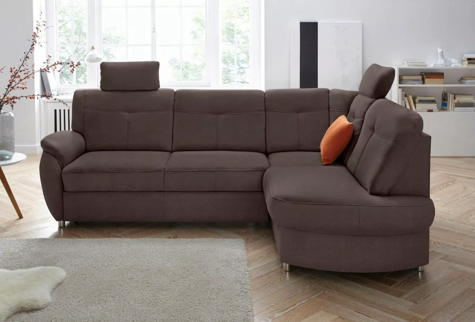 sit&more Ecksofa Sonoma L-Form, wahlweise mit Bettfunktion und Bettkasten günstig online kaufen