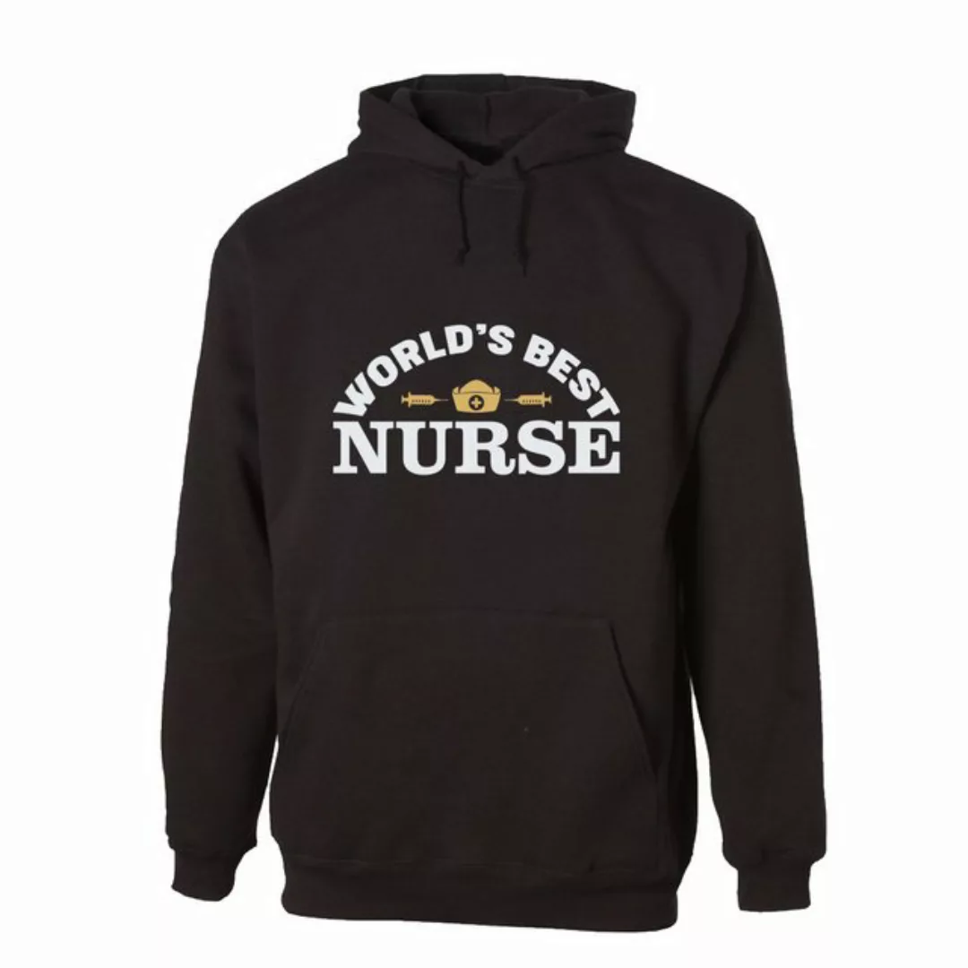 G-graphics Hoodie World´s best Nurse mit trendigem Frontprint für die, die günstig online kaufen