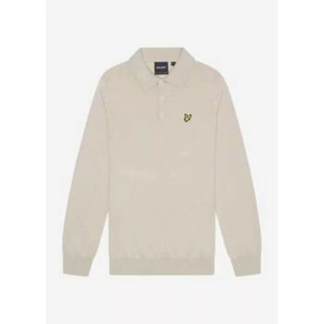 Lyle & Scott  Poloshirt Langarm-Strickpolo aus Merinowolle – Cove günstig online kaufen