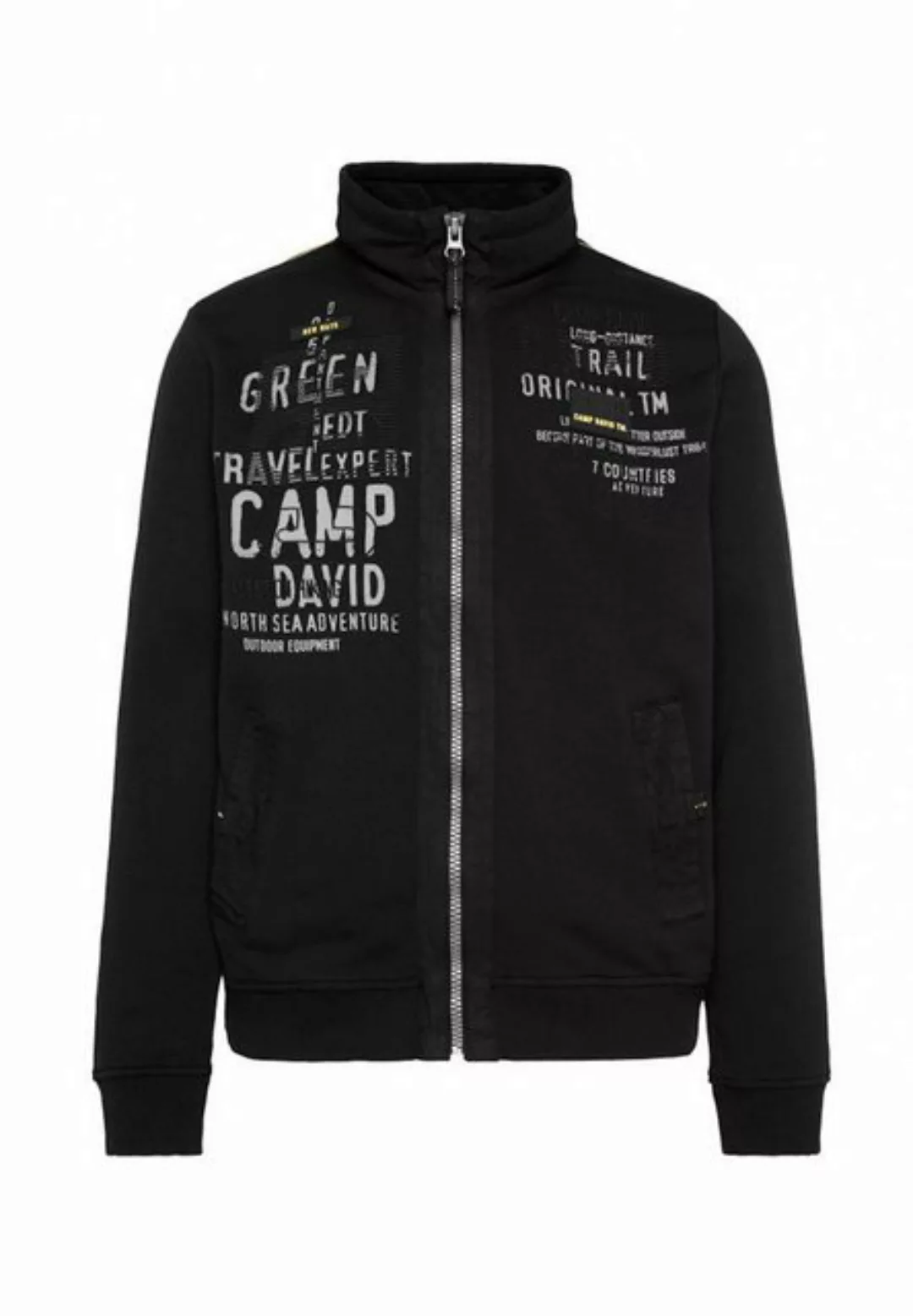 CAMP DAVID Sweatjacke Sweatjacke NORTH SEA TRAIL Sweatshirtjacke (1-tlg) günstig online kaufen