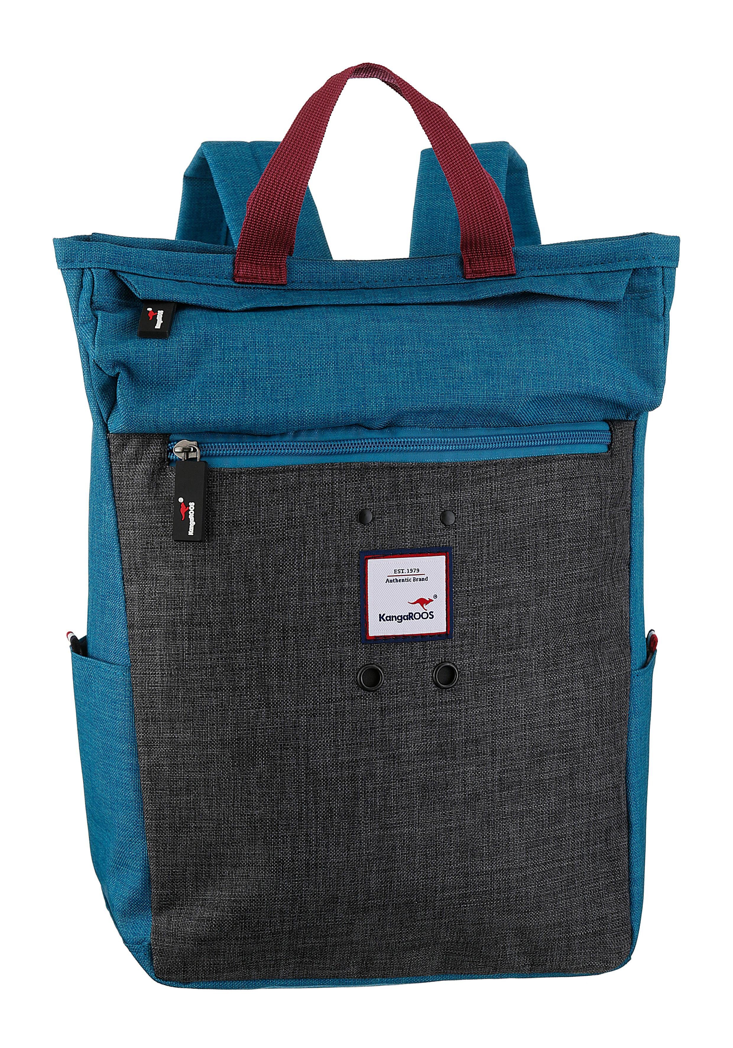 KangaROOS Cityrucksack, kann auch als Tasche getragen werden günstig online kaufen
