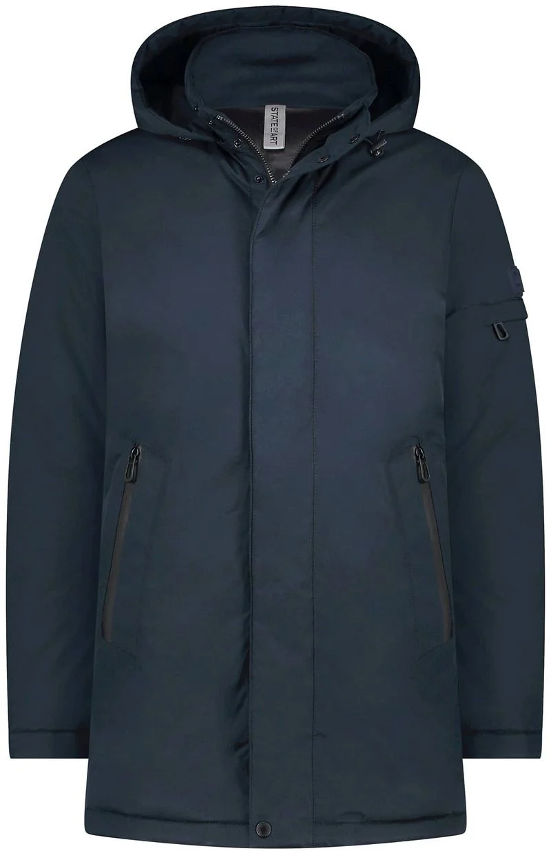 State Of Art Wintermantel Navy - Größe XL günstig online kaufen