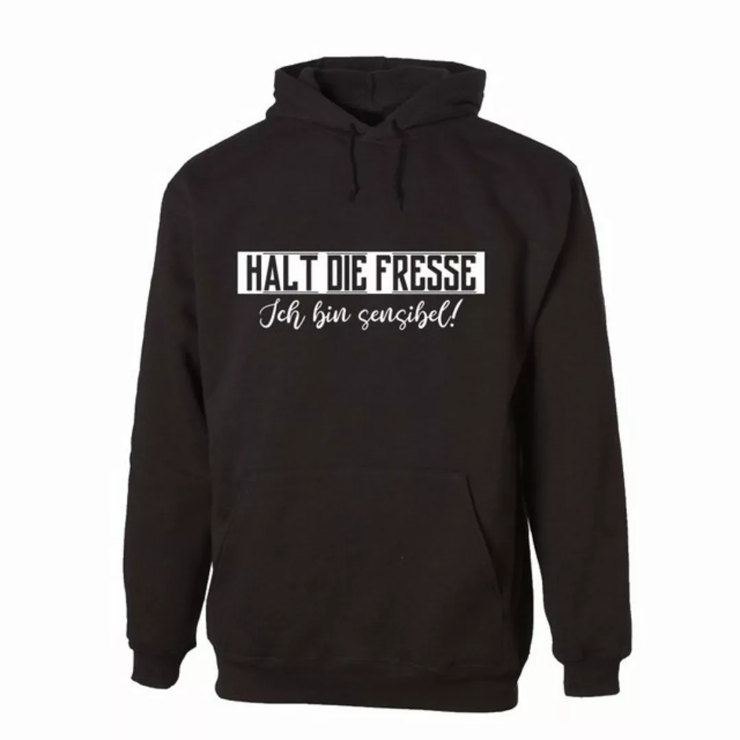 G-graphics Hoodie Halt die Fresse – Ich bin sensibel! mit trendigem Frontpr günstig online kaufen