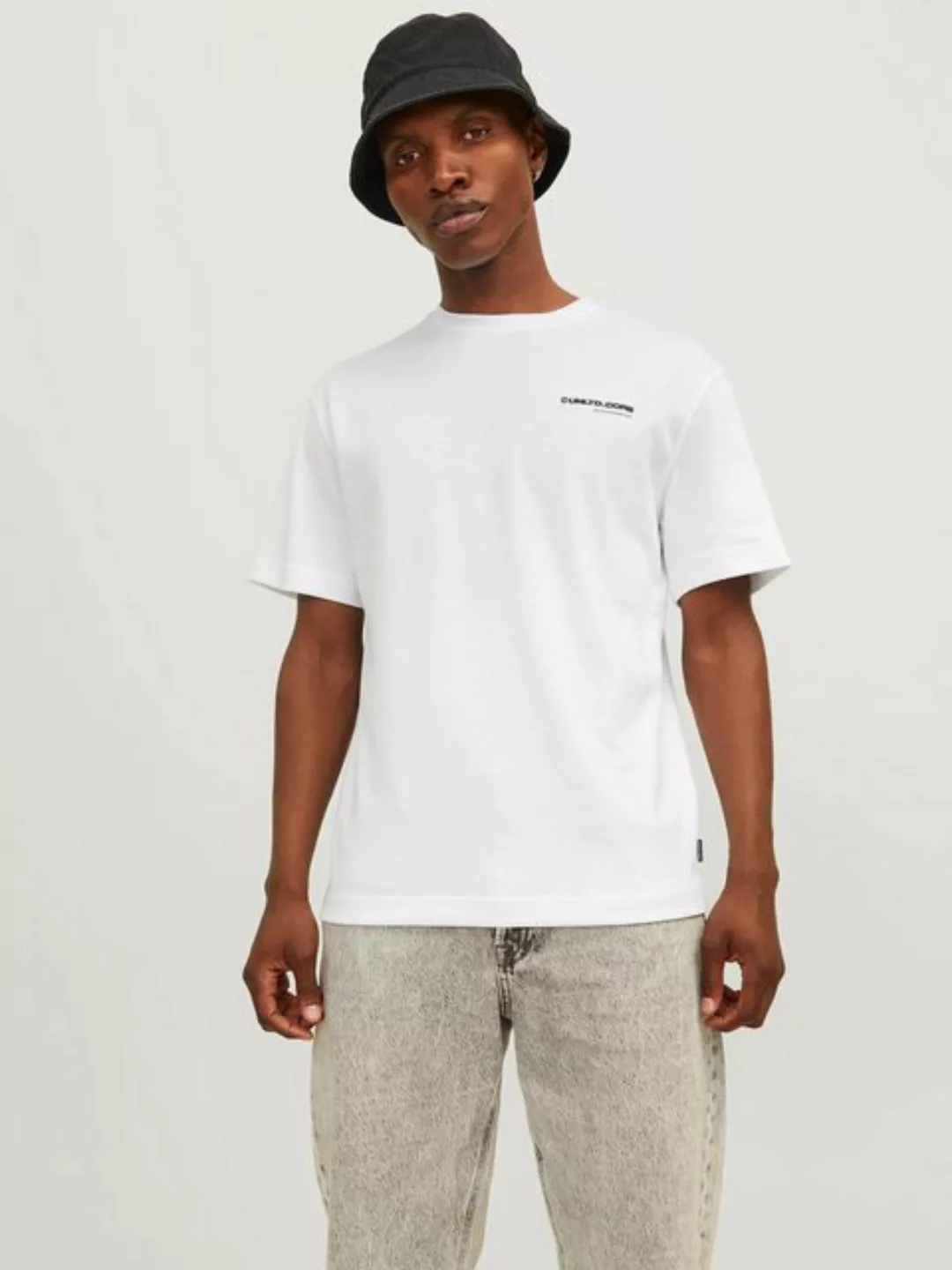 Jack & Jones Rundhalsshirt JCOAERO PRINT TEE SS CREW NECK NOOS günstig online kaufen