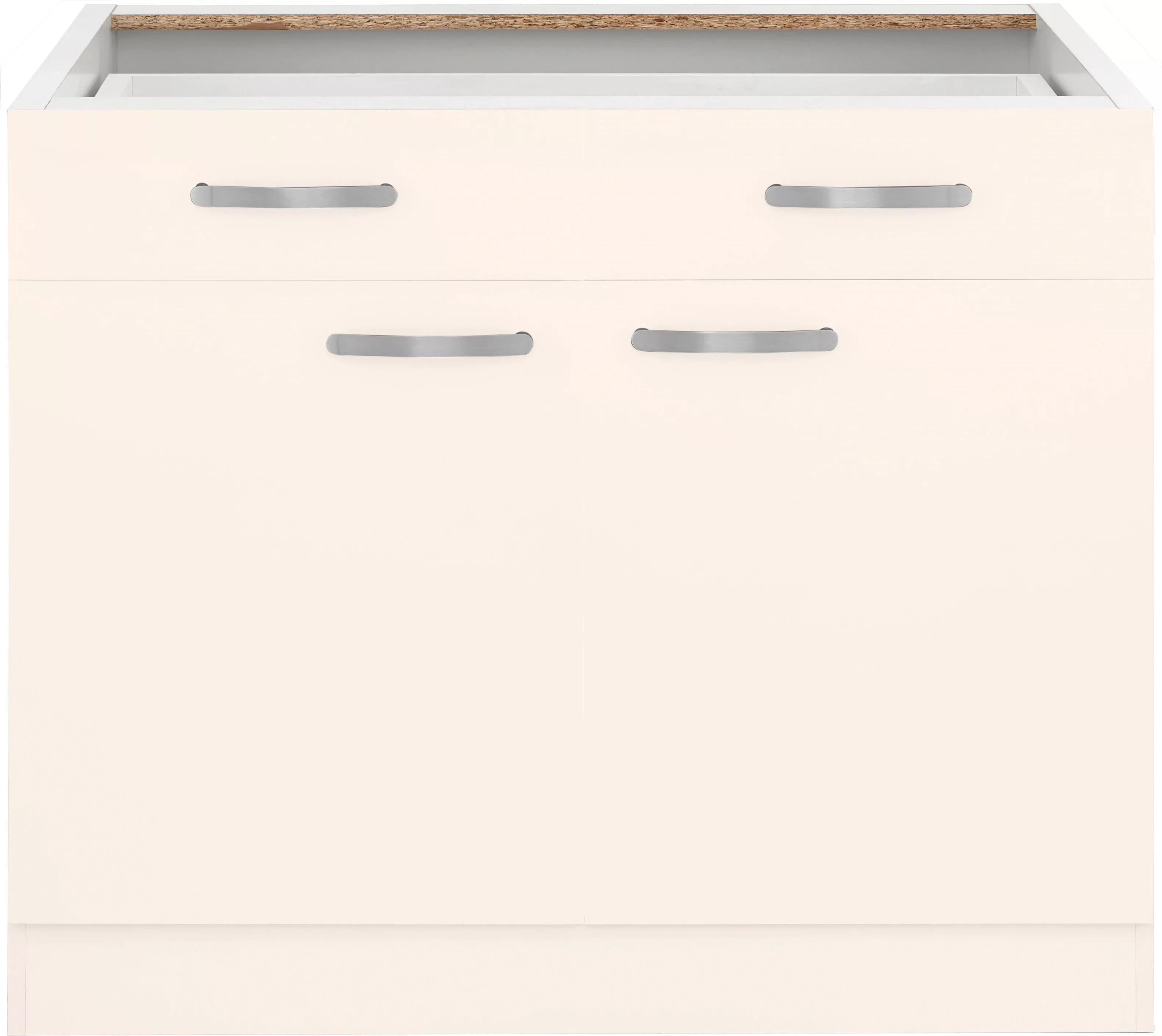 wiho Küchen Unterschrank »Kansas«, 100 cm breit, ohne Arbeitsplatte günstig online kaufen