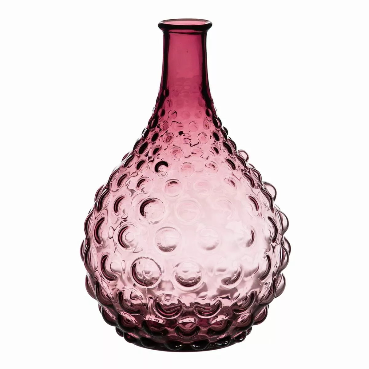 Vase Glas Violett 20 X 20 X 27 Cm günstig online kaufen
