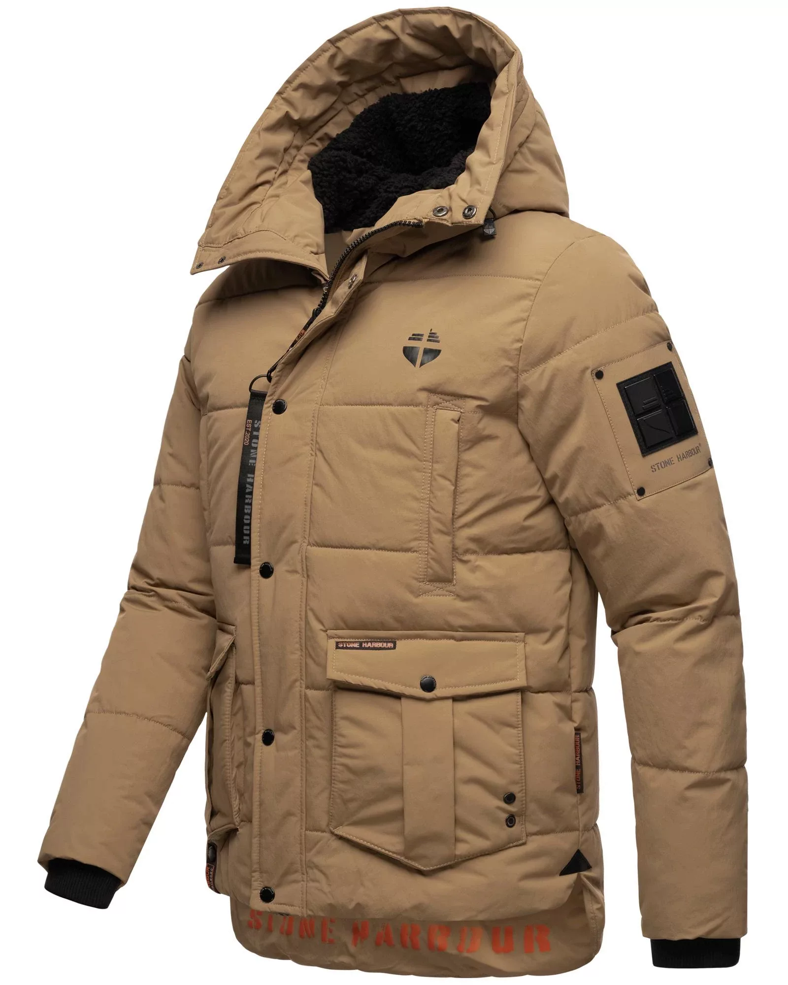 Stone Harbour Outdoorjacke "Admaroo", mit Kapuze, Stylische Winterjacke mit günstig online kaufen