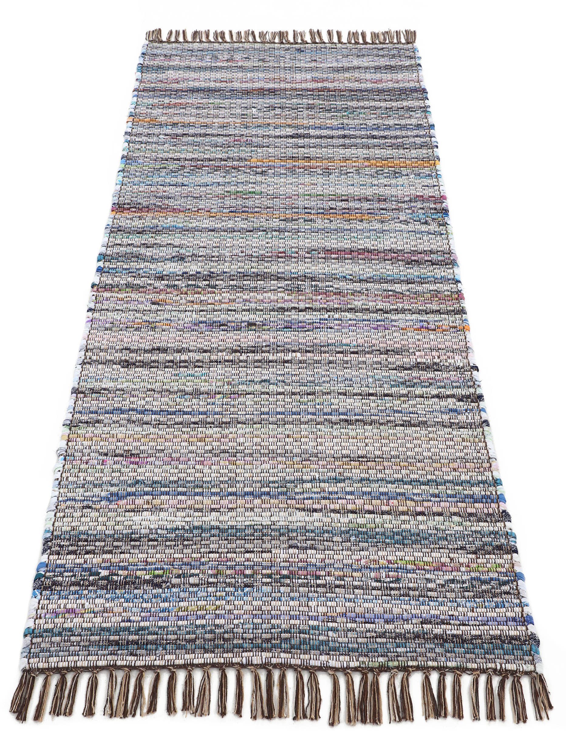 carpetfine Teppich »Kelim Chindi, Wendeteppich«, rechteckig, 6 mm Höhe, han günstig online kaufen