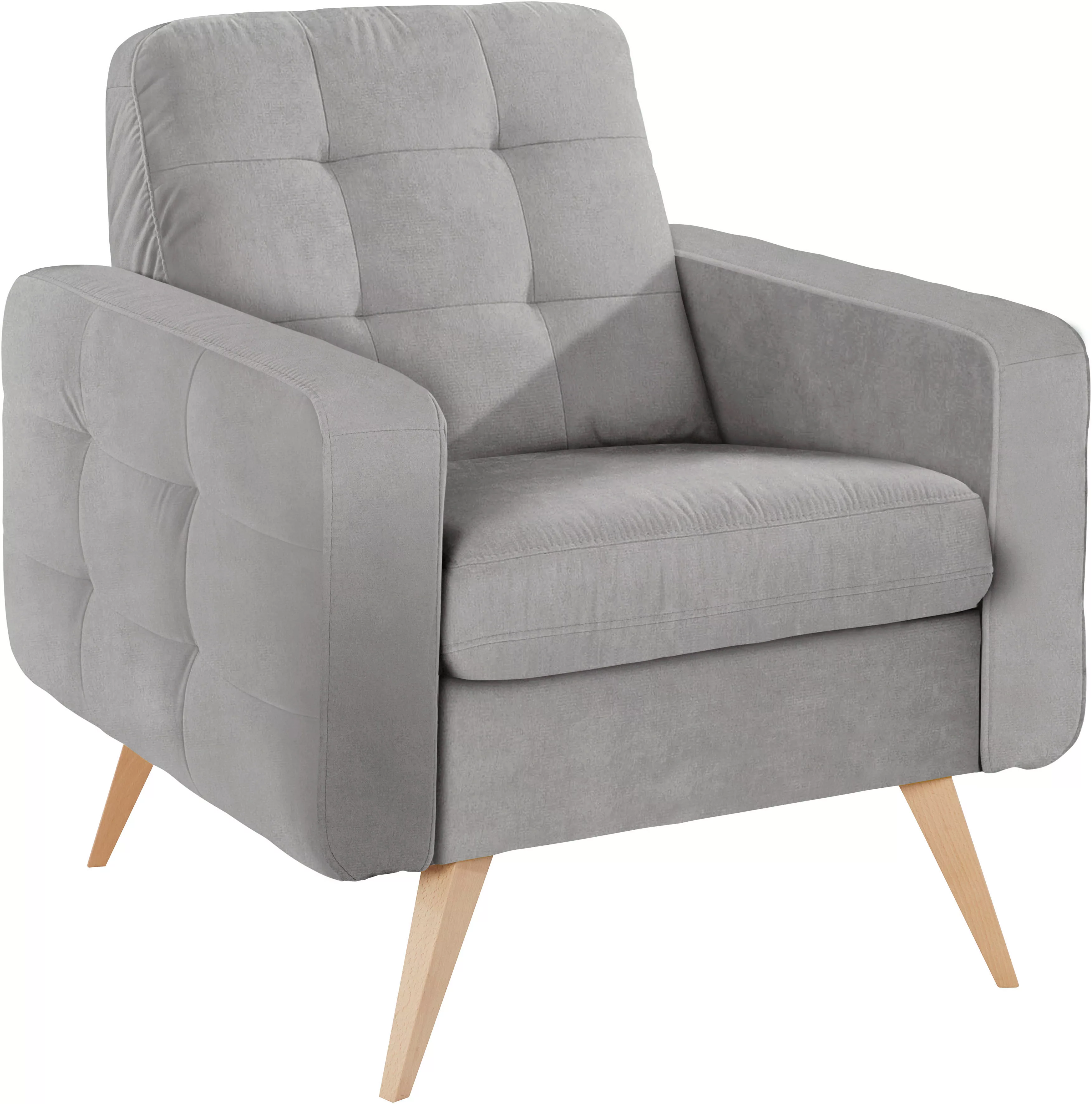 exxpo - sofa fashion Sessel »Nappa, Loungesessel« günstig online kaufen