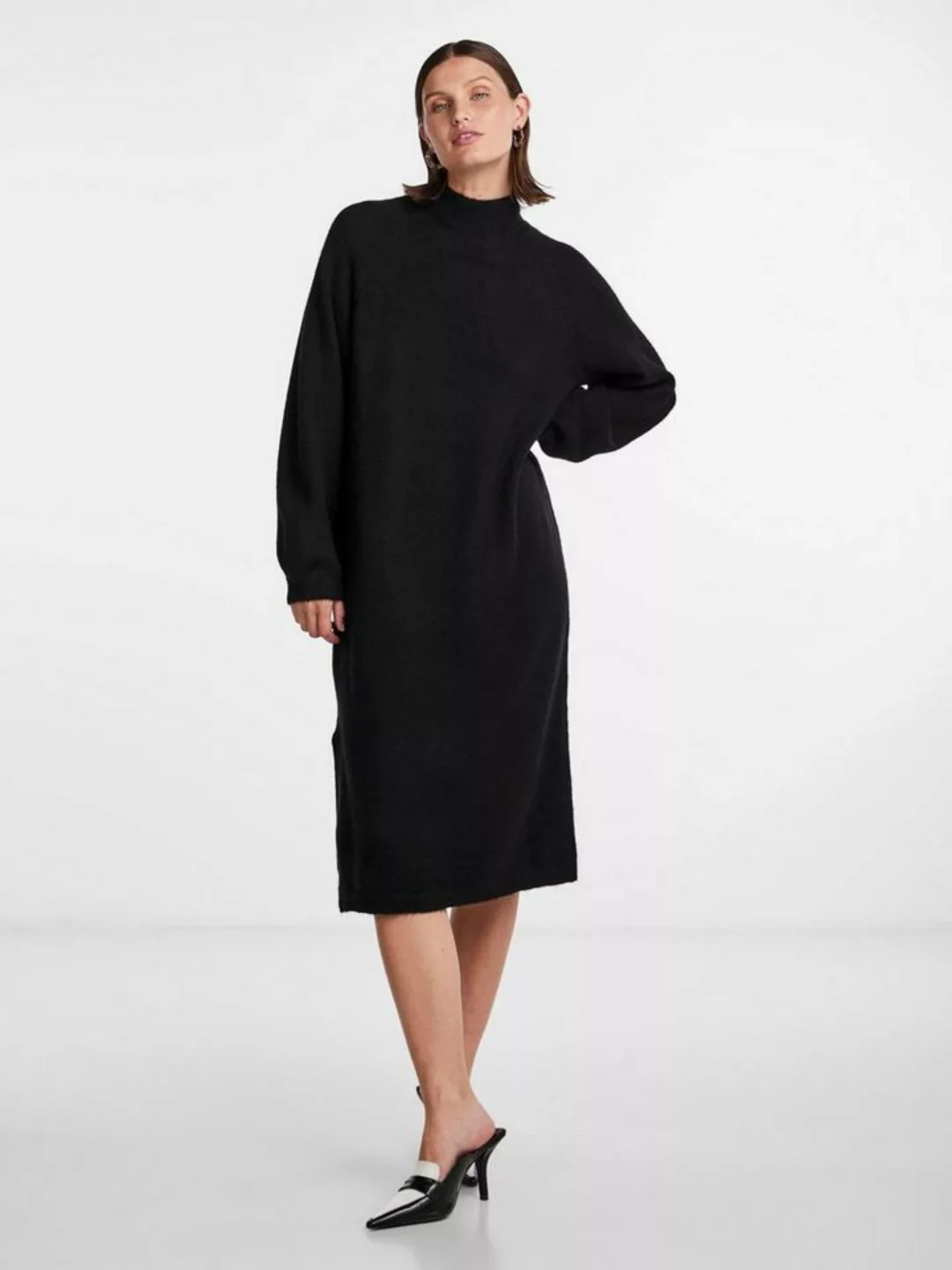 Y.A.S Strickkleid YASBALIS LS FUNNEL KNIT DRESS S. NOOS günstig online kaufen