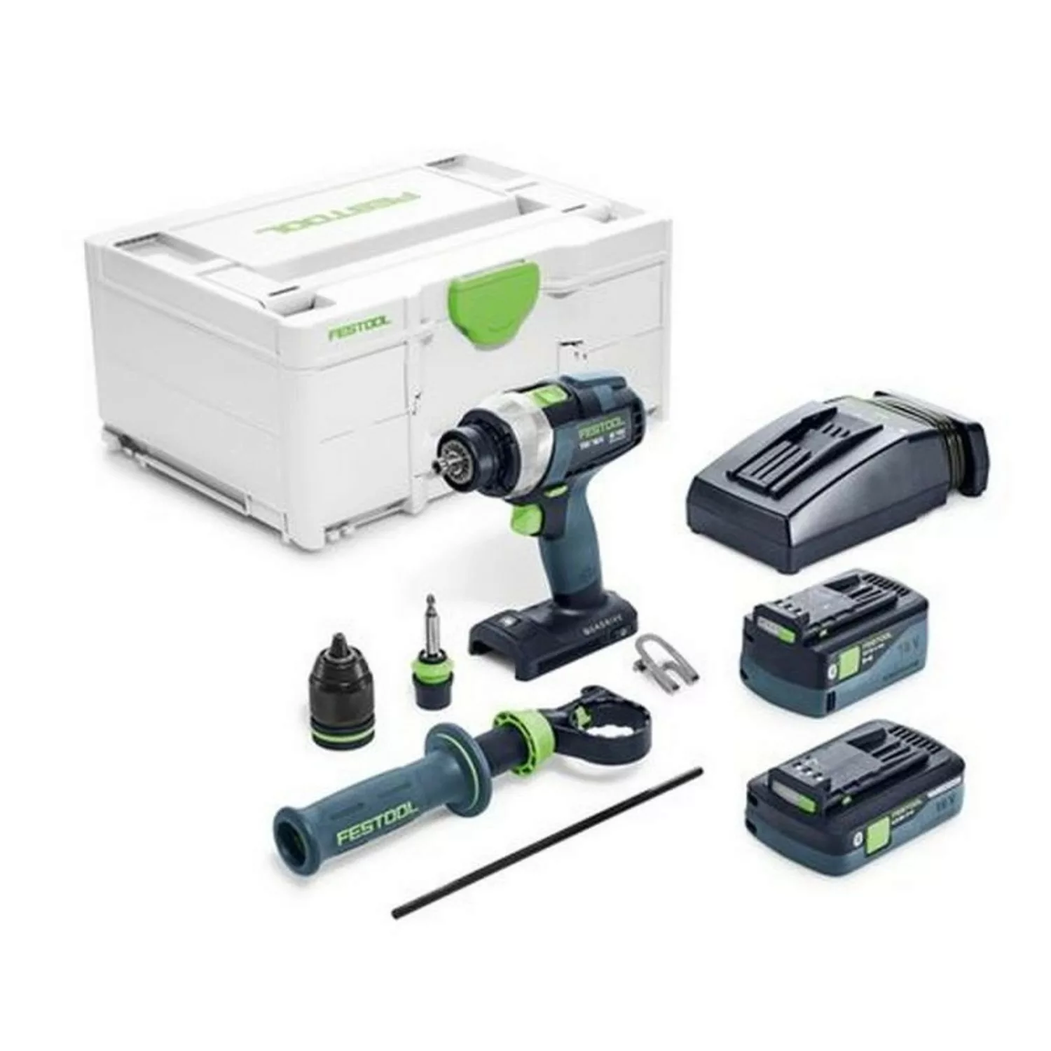 Festool Akku-Bohrschrauber TDC 18/4 5,0/4,0 I-Plus QUADRIVE - 577649 günstig online kaufen