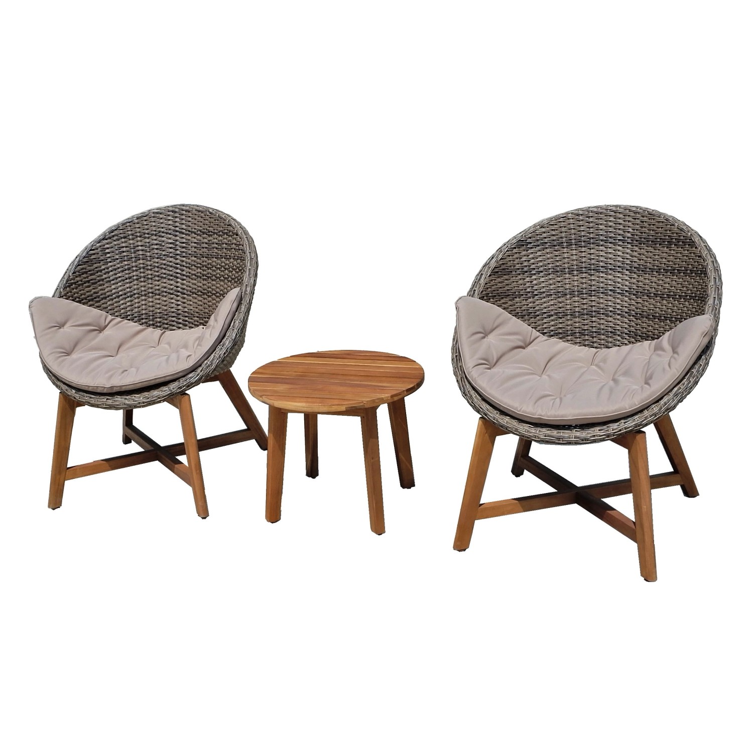 Garden Pleasure Garten-Essgruppe ", Sitzgruppe Sitzgrupp "RENO"", (Set), 2 günstig online kaufen